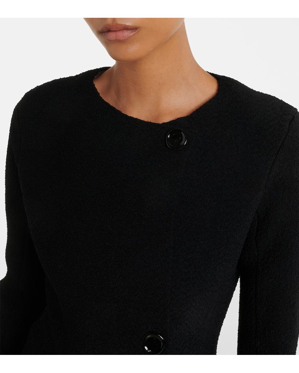 Proenza Schouler Black Sukki Jacket