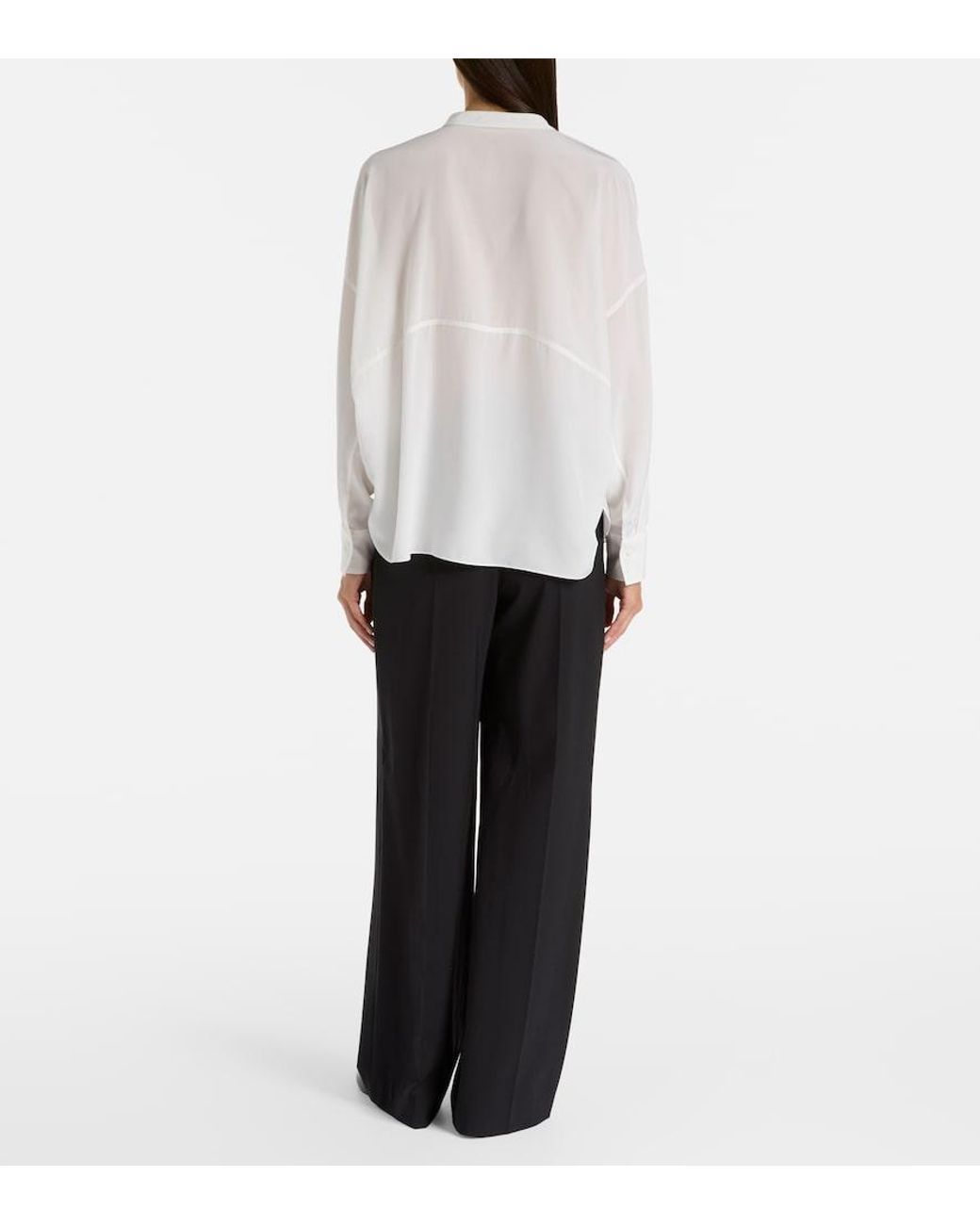 Brunello Cucinelli White Blouse