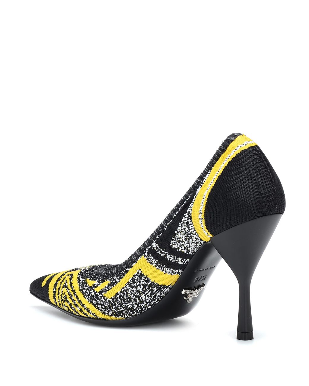 prada stretch knit pump