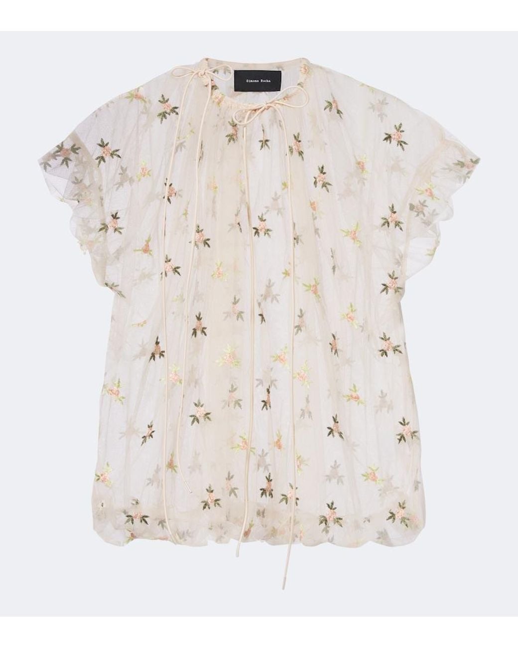 Top di Simone Rocha in White