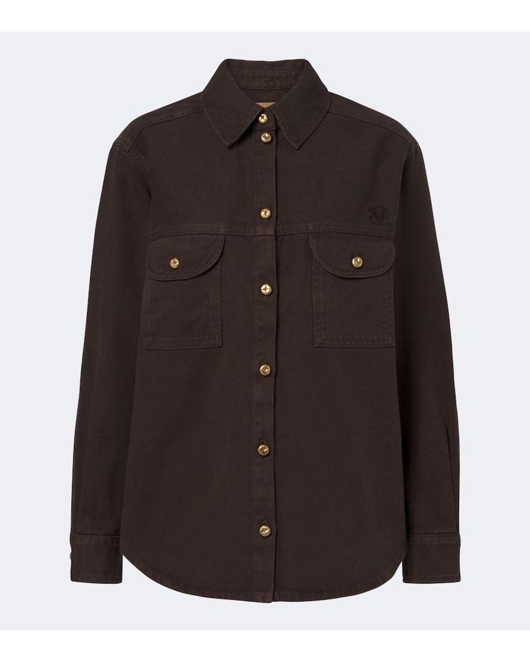 Blazé Milano Black Berber Denim Shirt