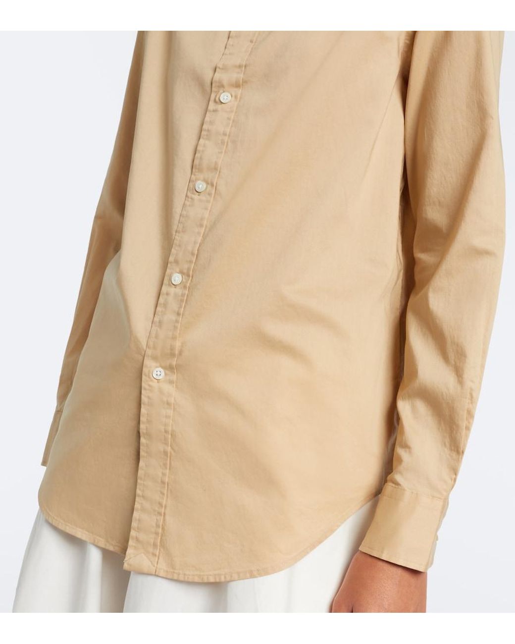 Polo Ralph Lauren Natural Cotton Poplin Shirt