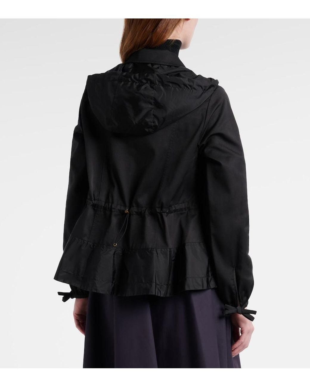 Moncler Black Adenium Gabardine Jacket