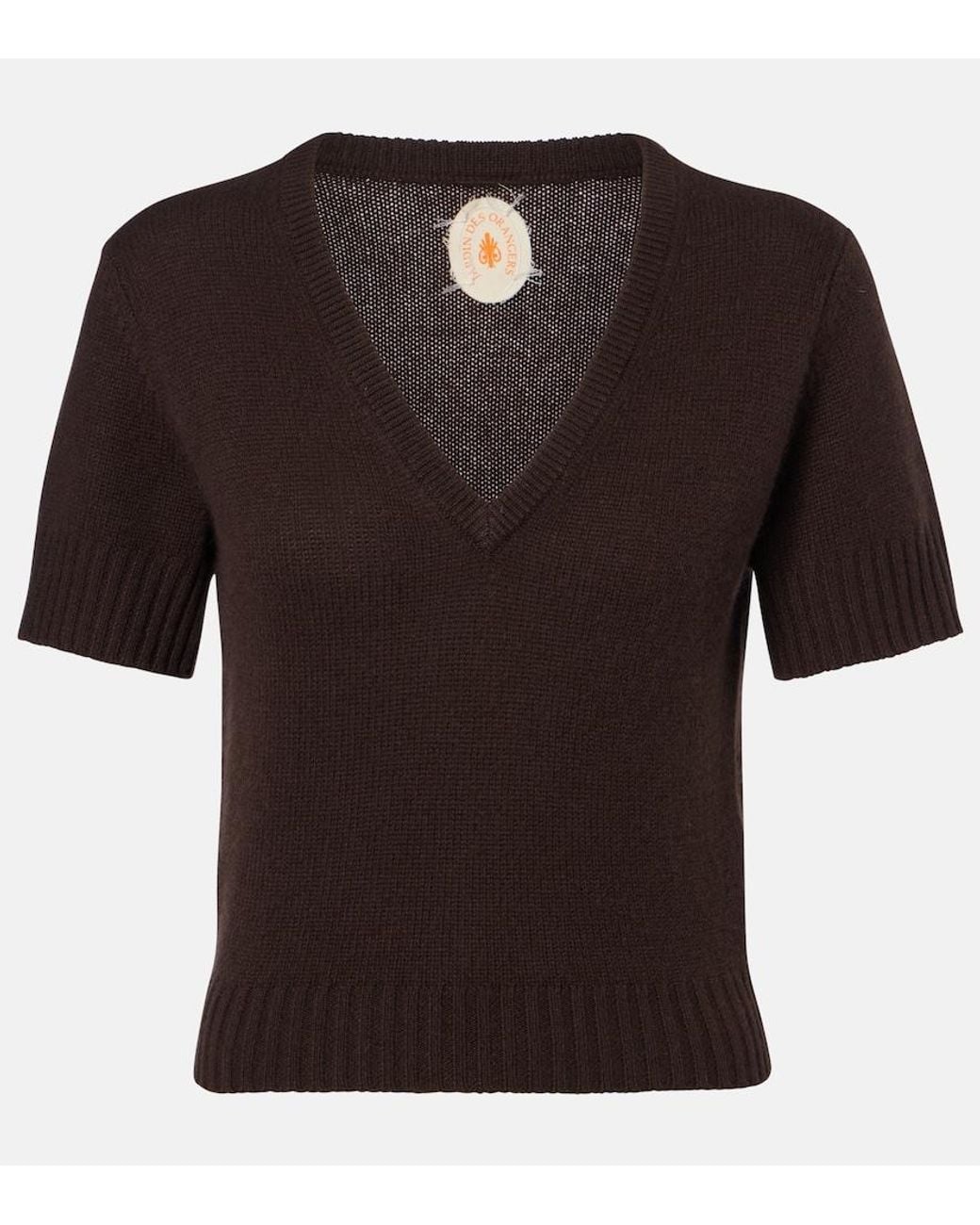 Jardin Des Orangers Black Cashmere Sweater
