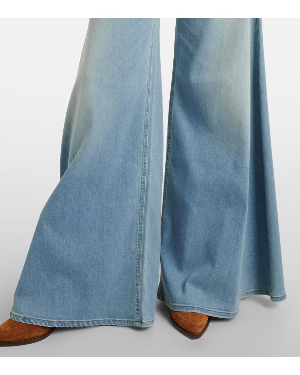 Citizens of Humanity Blue Amari High-Rise Wide-Leg Jeans
