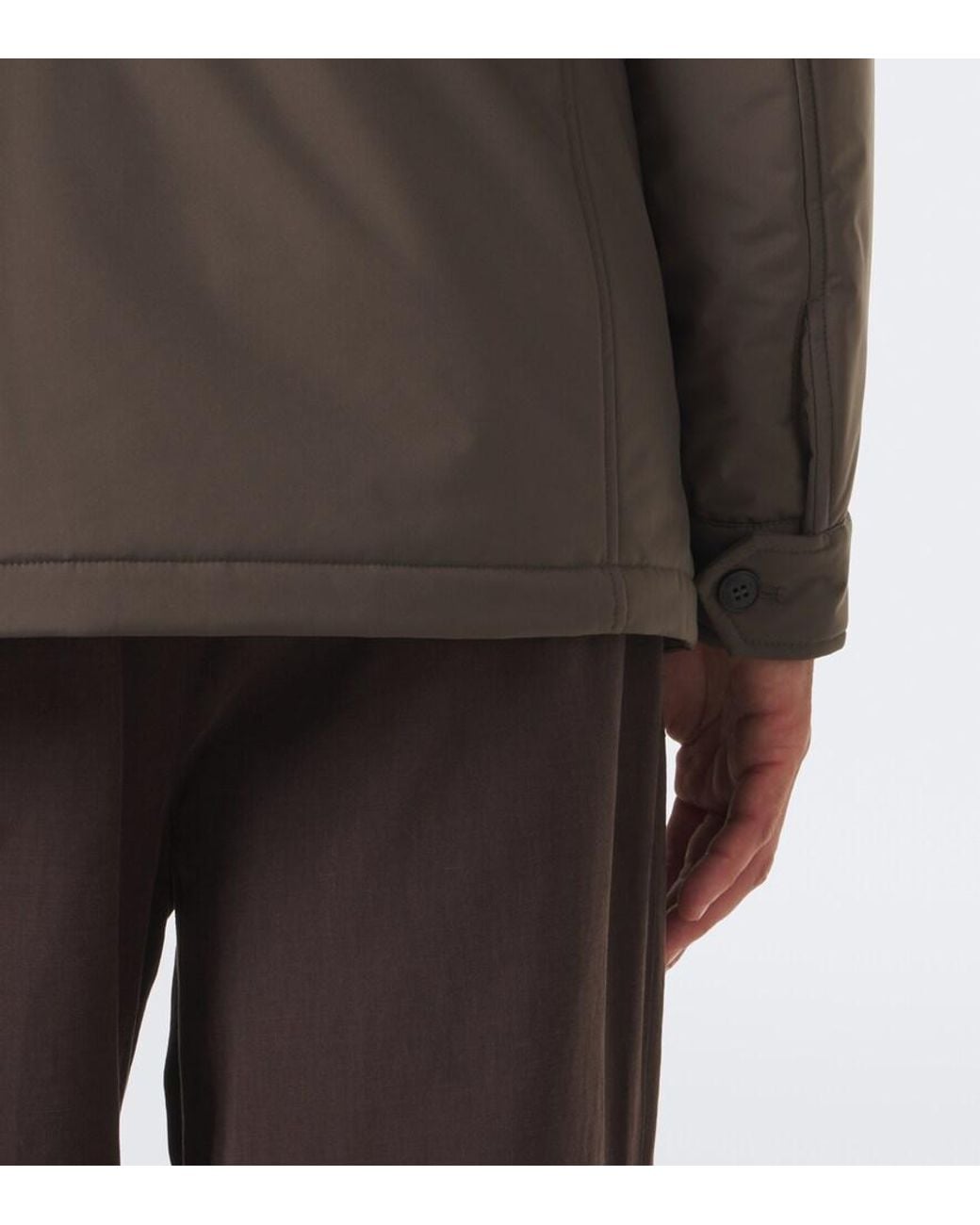 Fedeli Green Technical Jacket for men