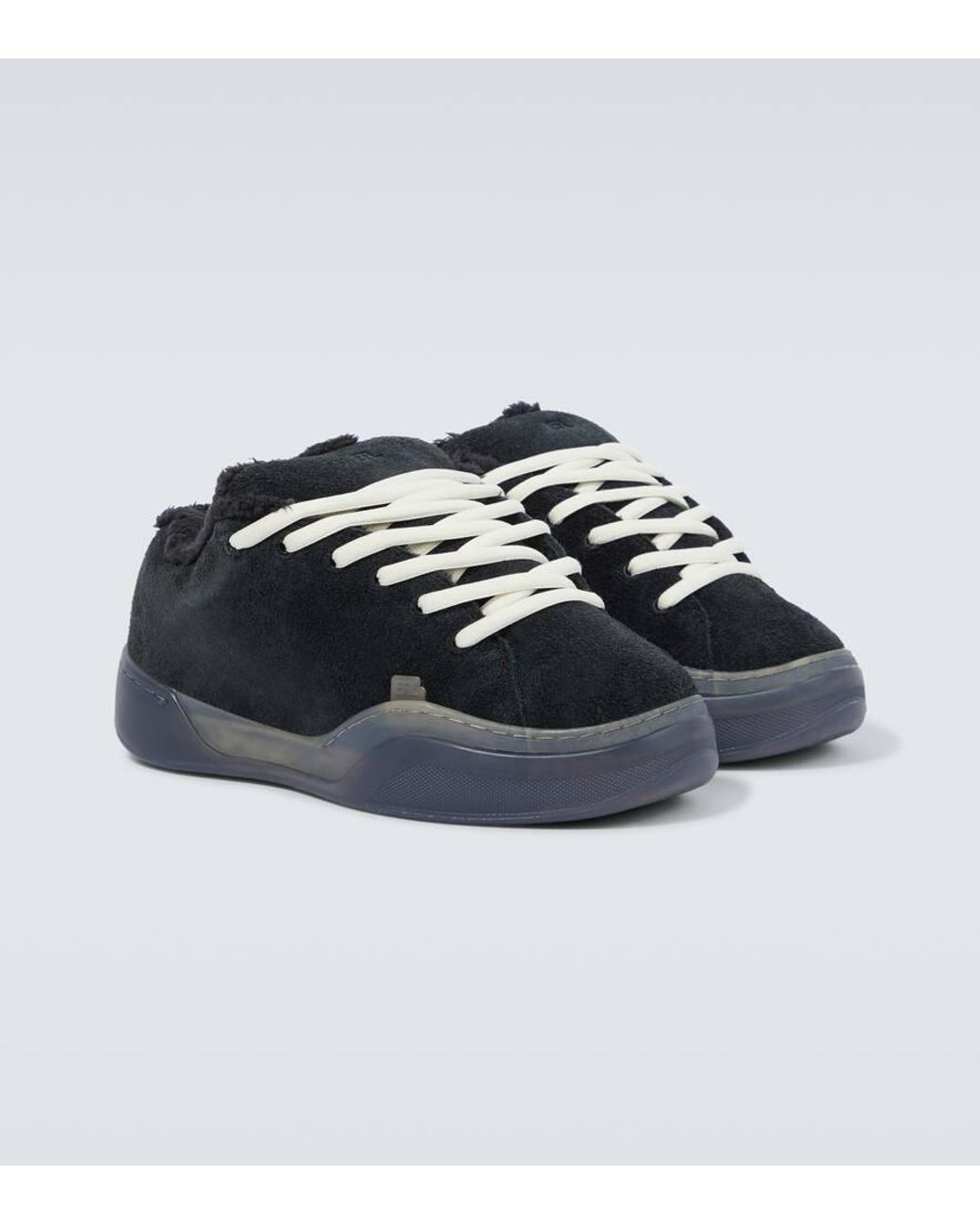 ERL SUEDE VAMPS SNEAKER LEATHER Black | BSTN Store