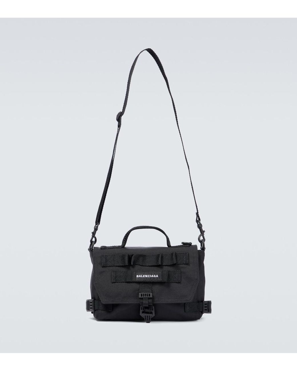 Balenciaga Black Messenger Bag for men