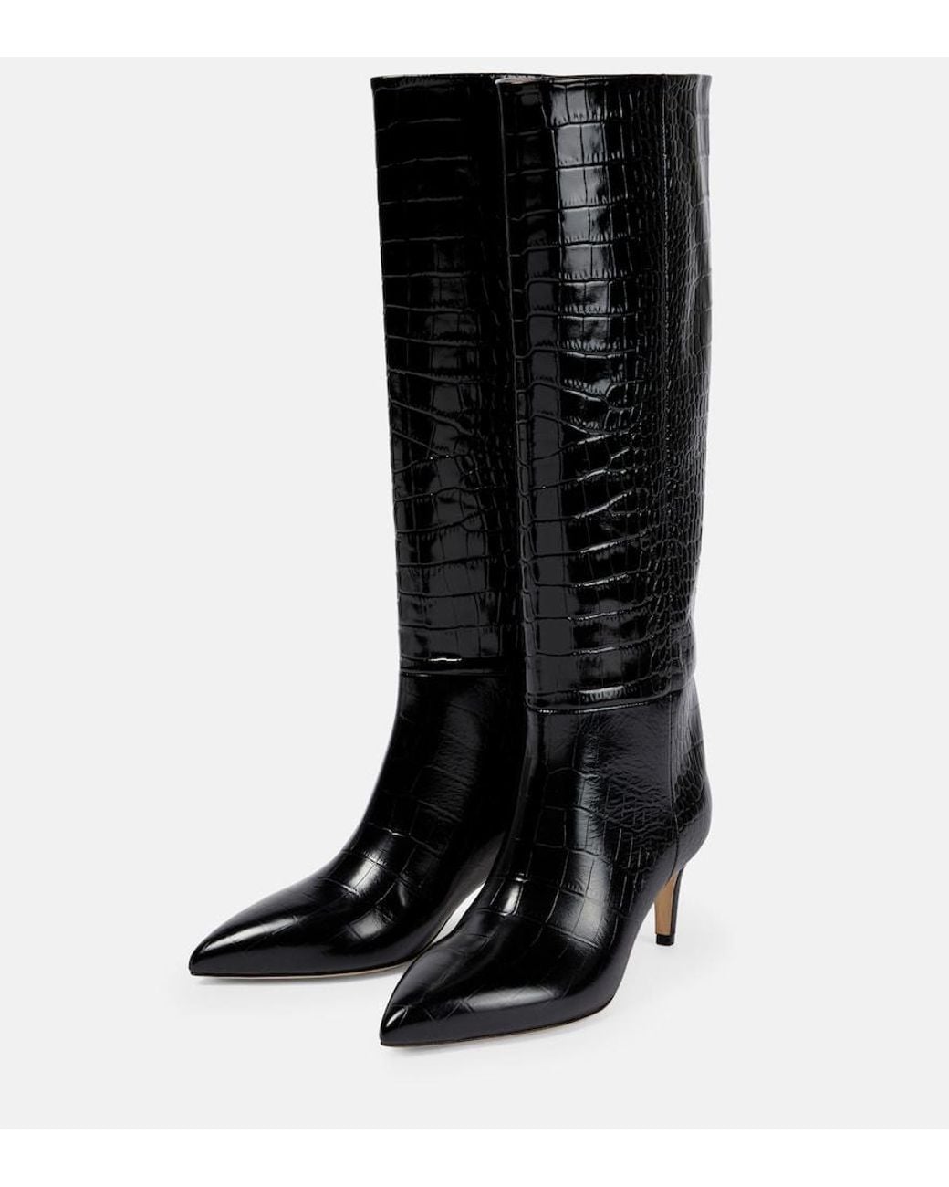 Paris Texas Black Boot Stiletto 60