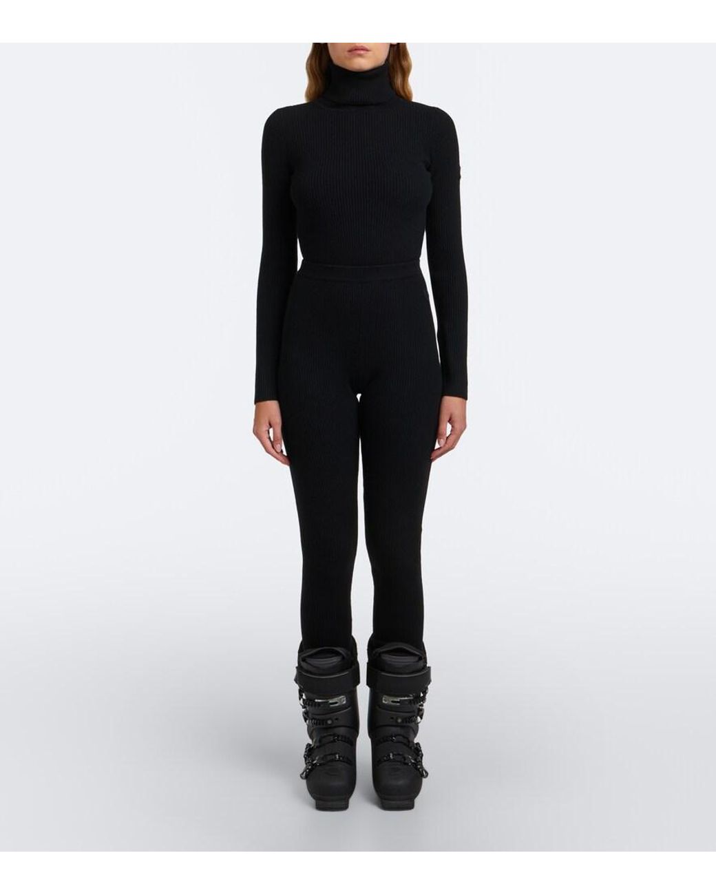 Yves Salomon Black Wool And Cashmere-Blend Turtleneck Sweater