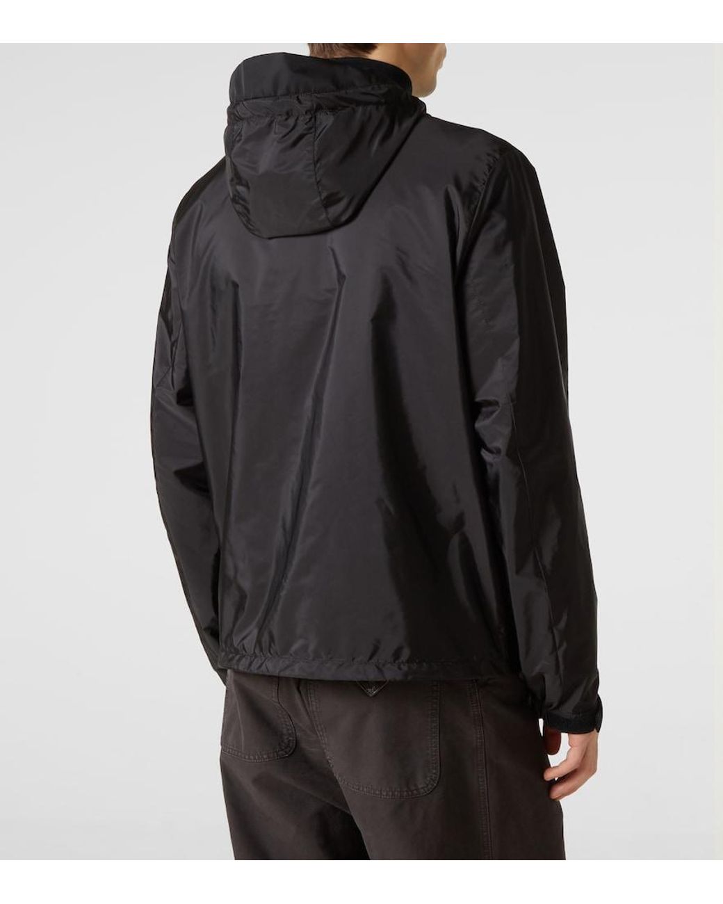Prada Black Re-Nylon Jacket for men