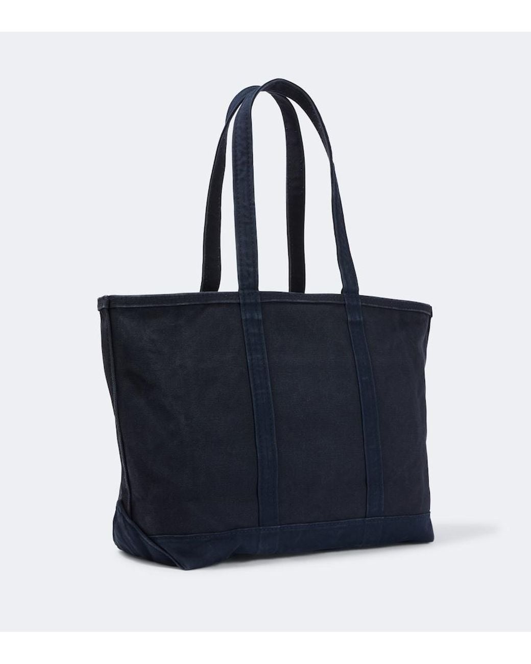 Polo Ralph Lauren Blue Canvas Tote Bag for men