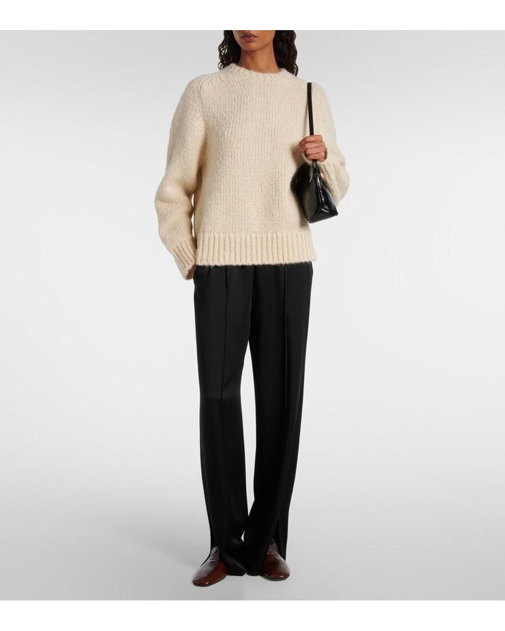 Jil Sander Brown Leather Loafers