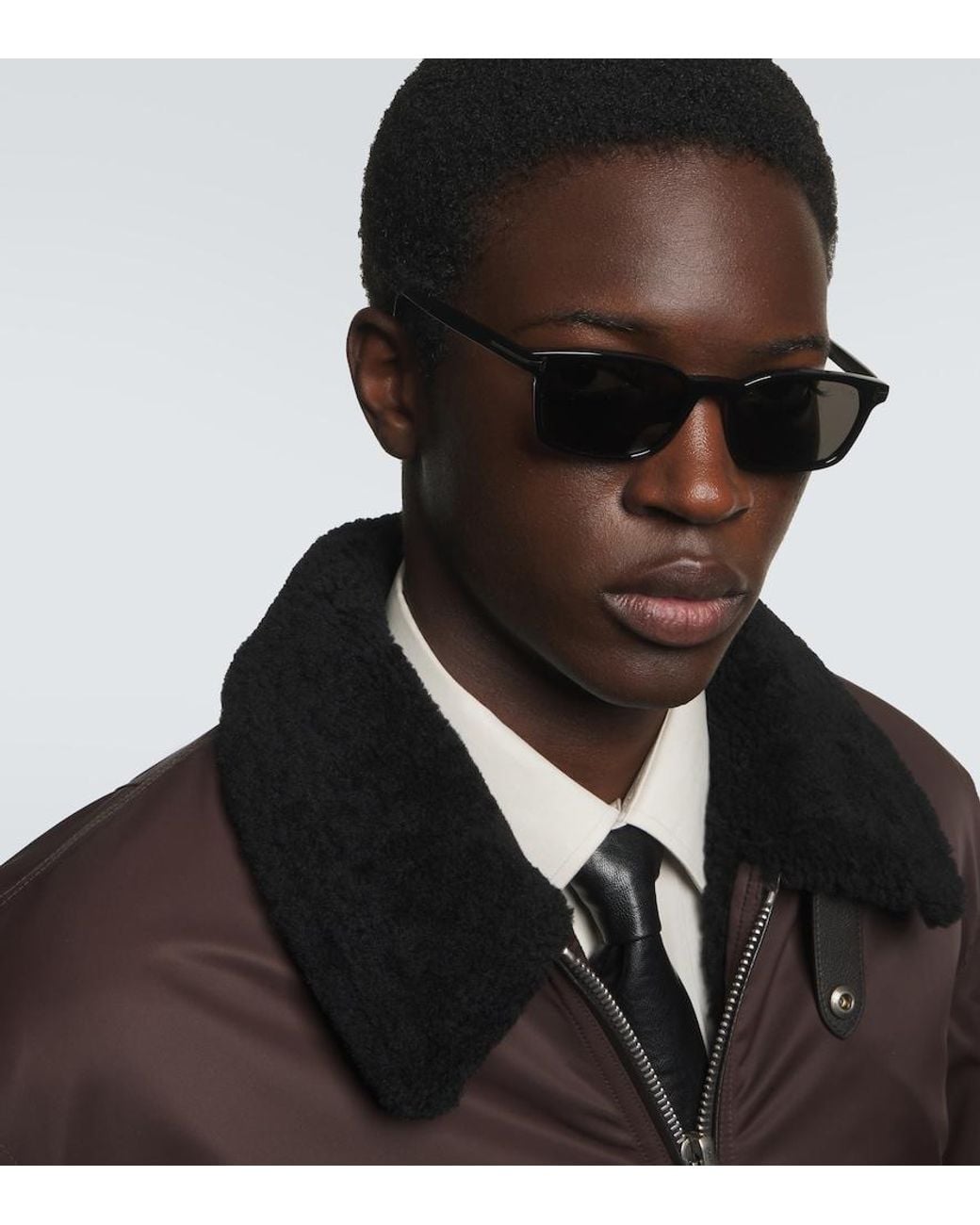 Tom Ford Eckige Sonnenbrille Miles in Gray für Herren