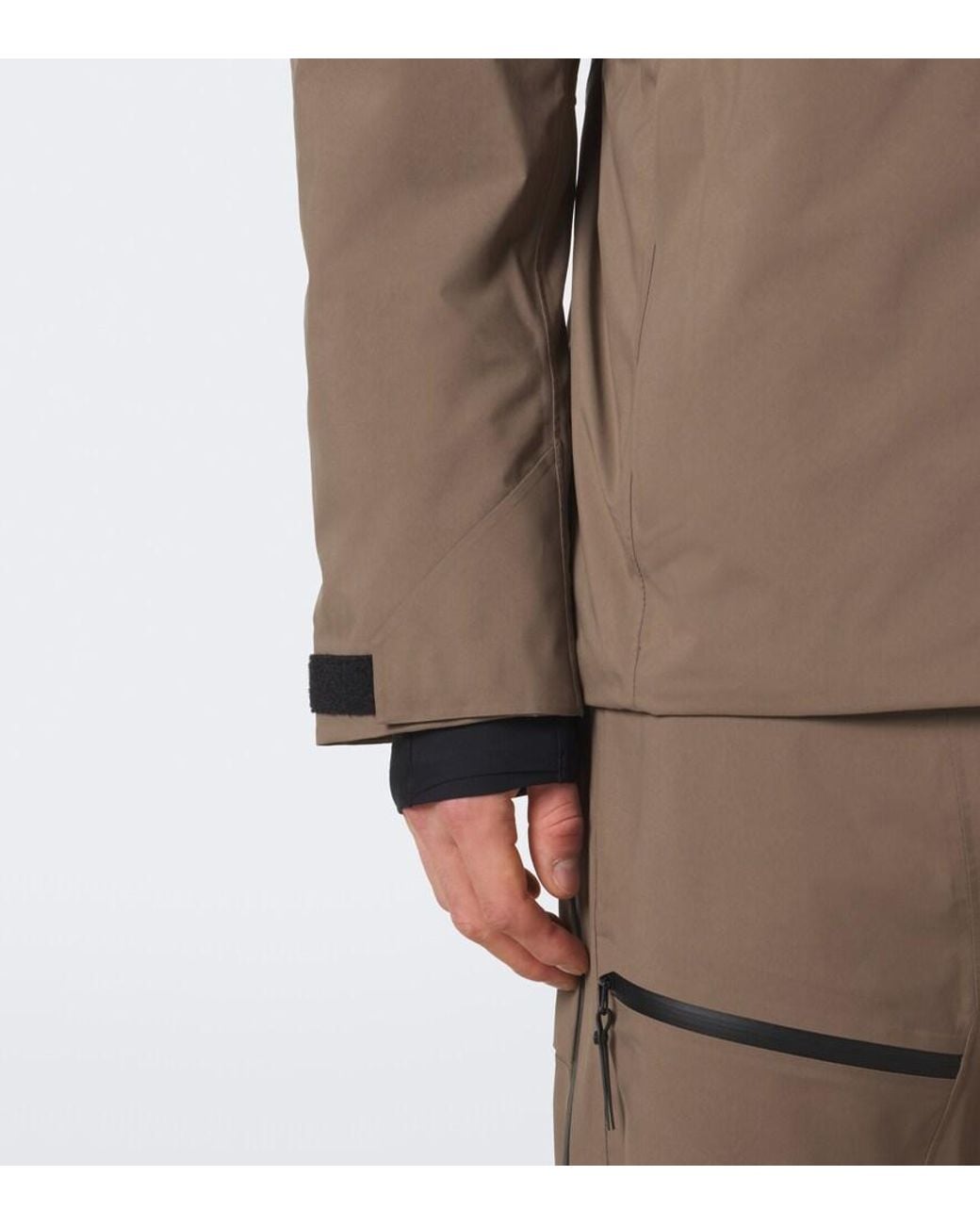 Peak Performance Brown Alpine Gore-Tex Ski Jacket for men