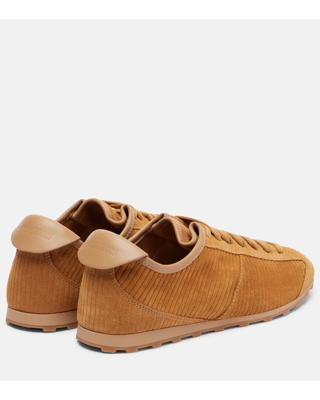 Jacquemus Brown Tennis Suede Sneakers