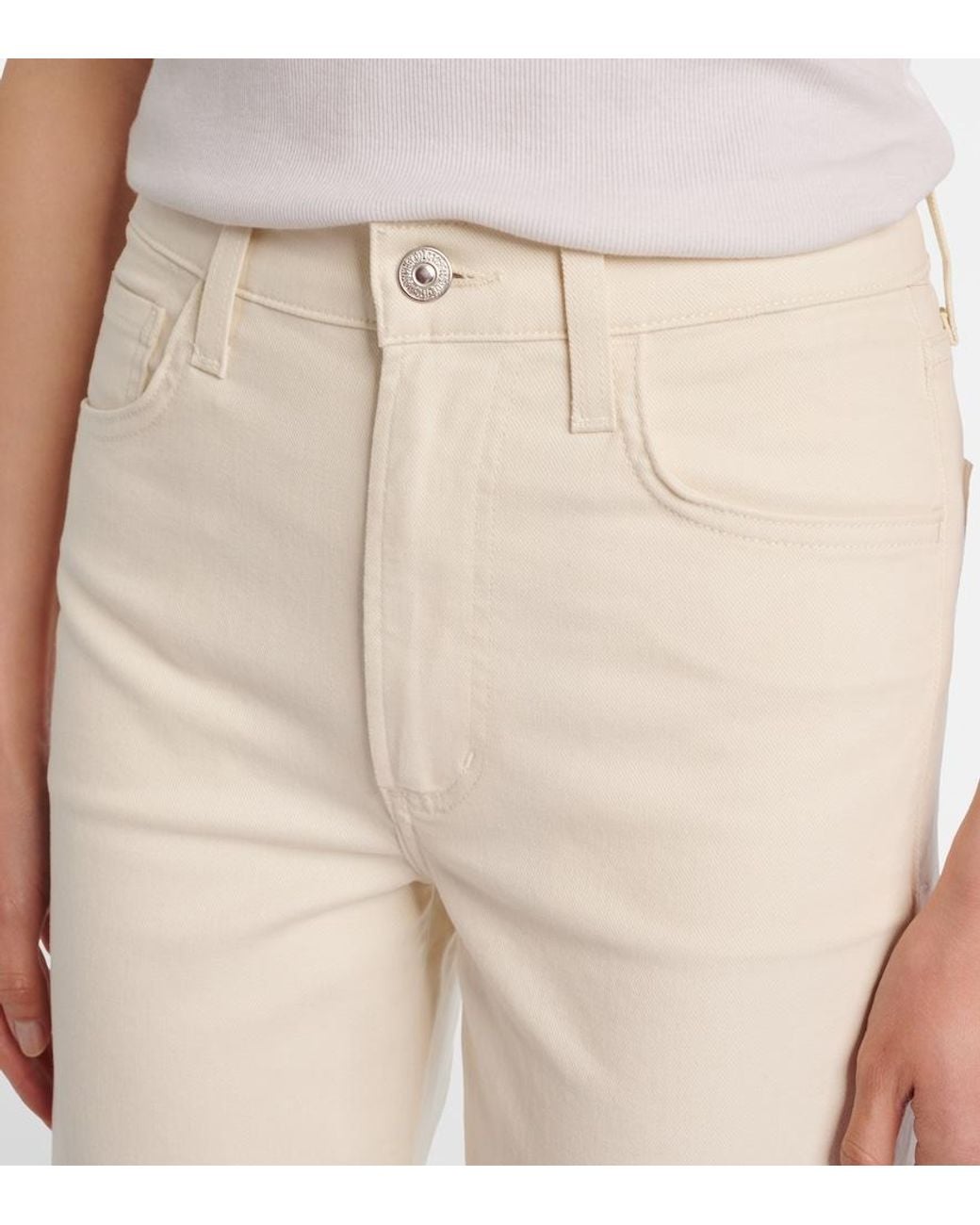 Citizens of Humanity White Caia Slim Jeans