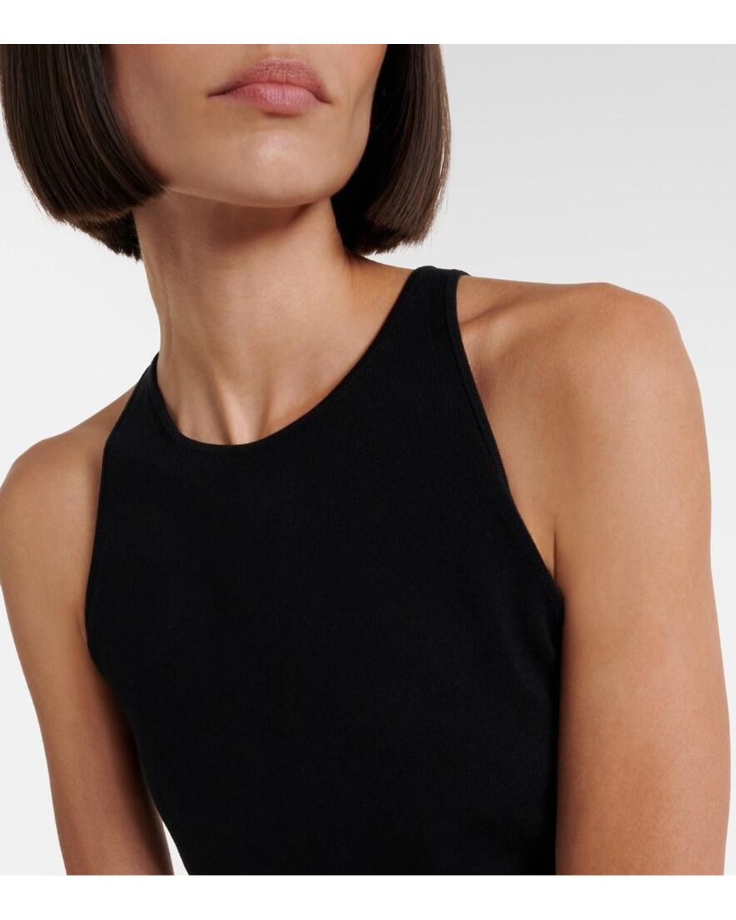 Carolina Herrera Black Knitted Top