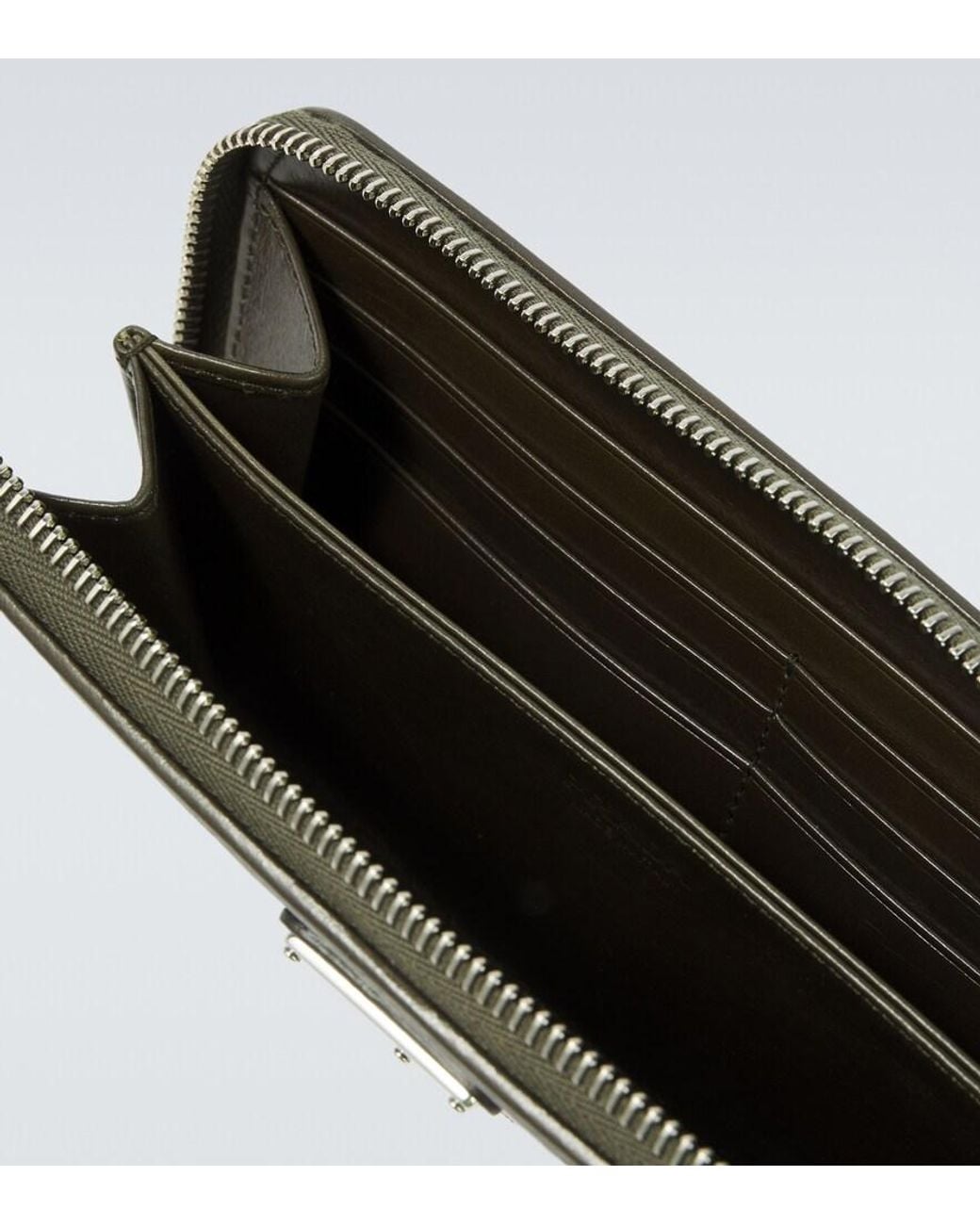 Prada White Leather Wallet for men