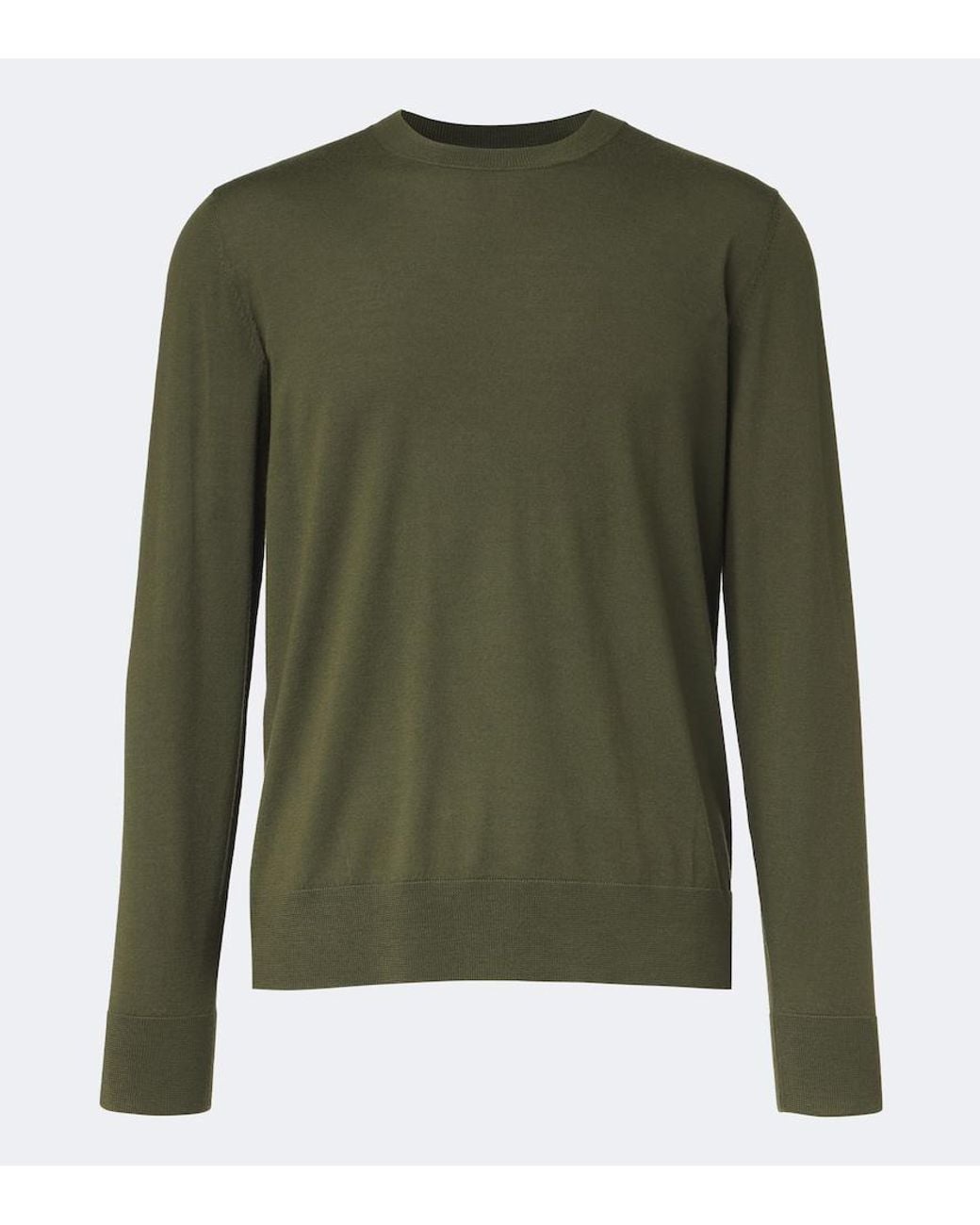 Gabriela Hearst Green Palco Wool Sweater for men