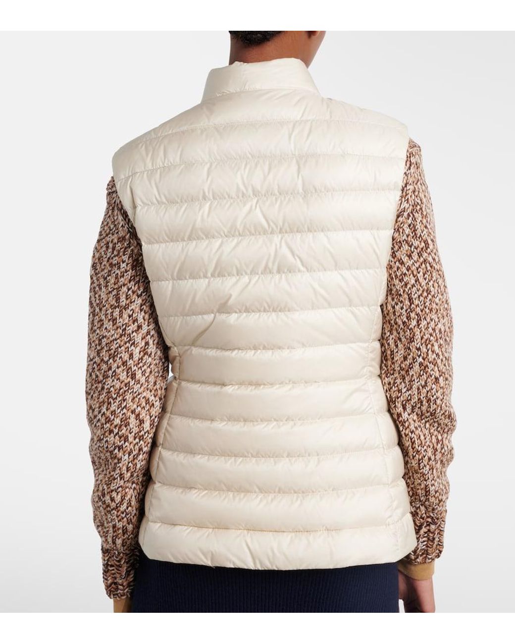 Moncler White Igens Down Vest