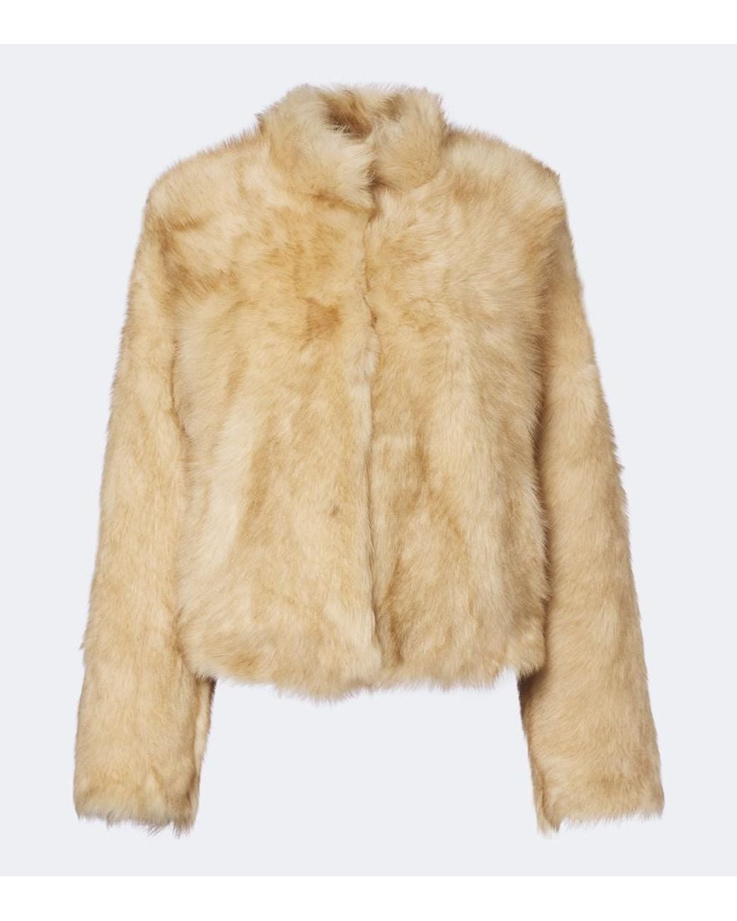 Nour Hammour Natural Mira Shearling Jacket