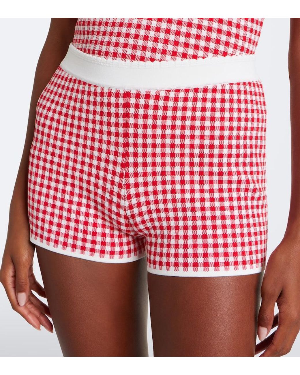 Posse Red Micah Gingham Shorts