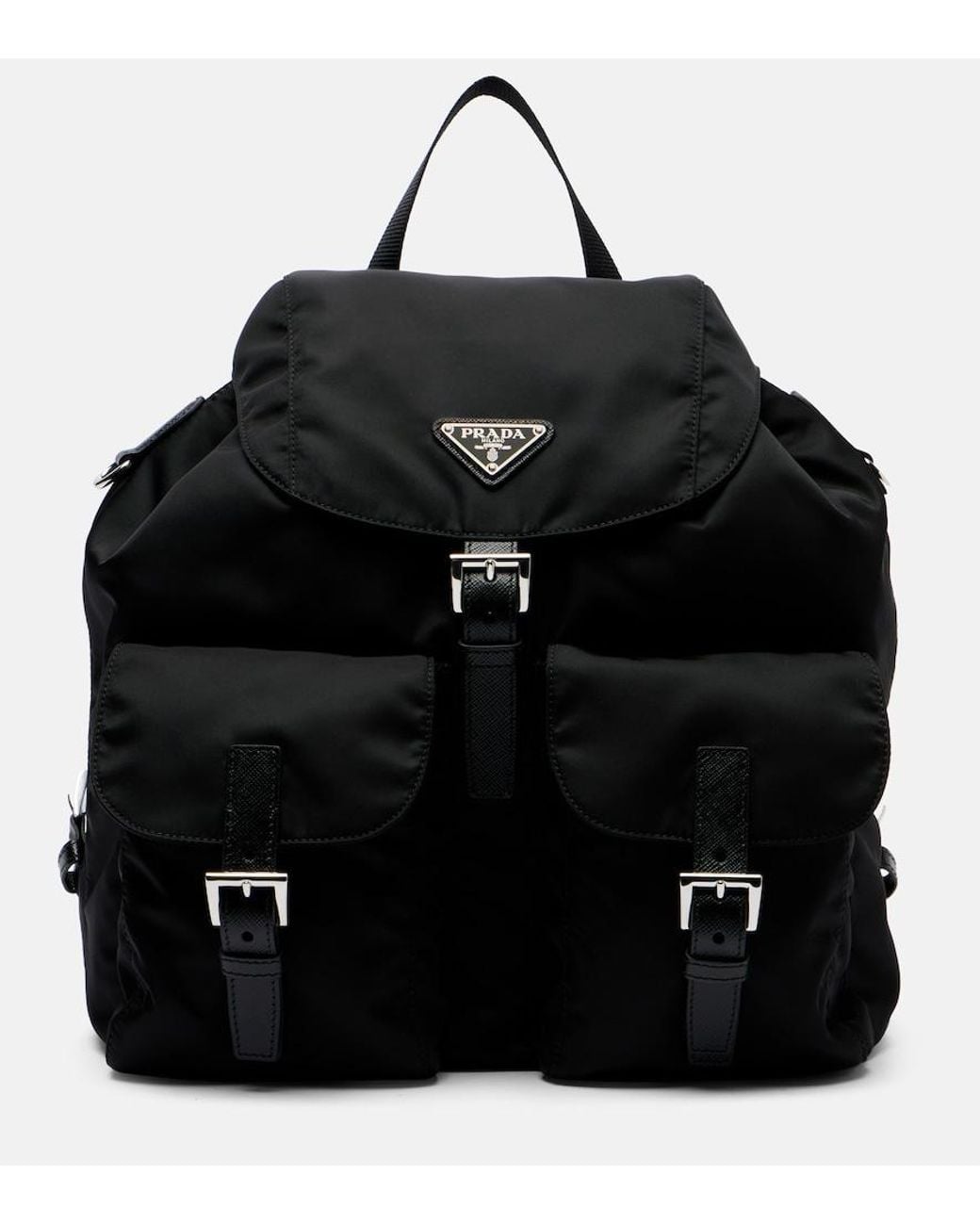 Prada Black Medium Re-Nylon Backpack