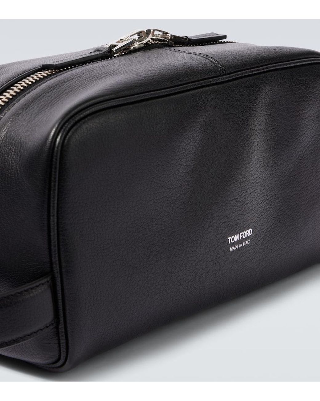 Trousse De Toilette En Cuir A Logo Tom Ford pour homme en coloris Black
