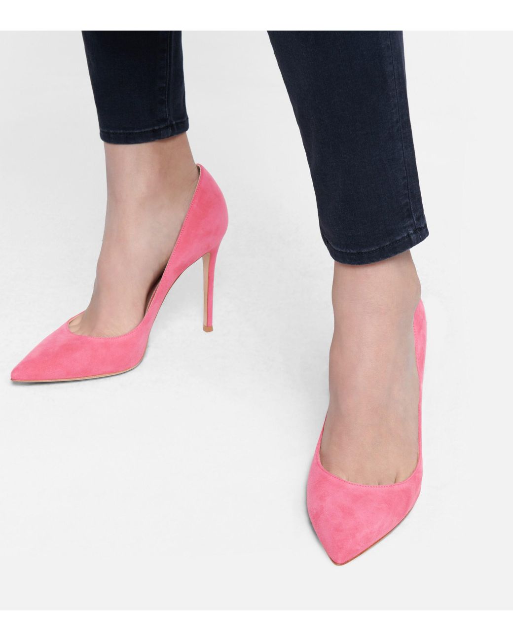 Gianvito rossi pink clearance pumps