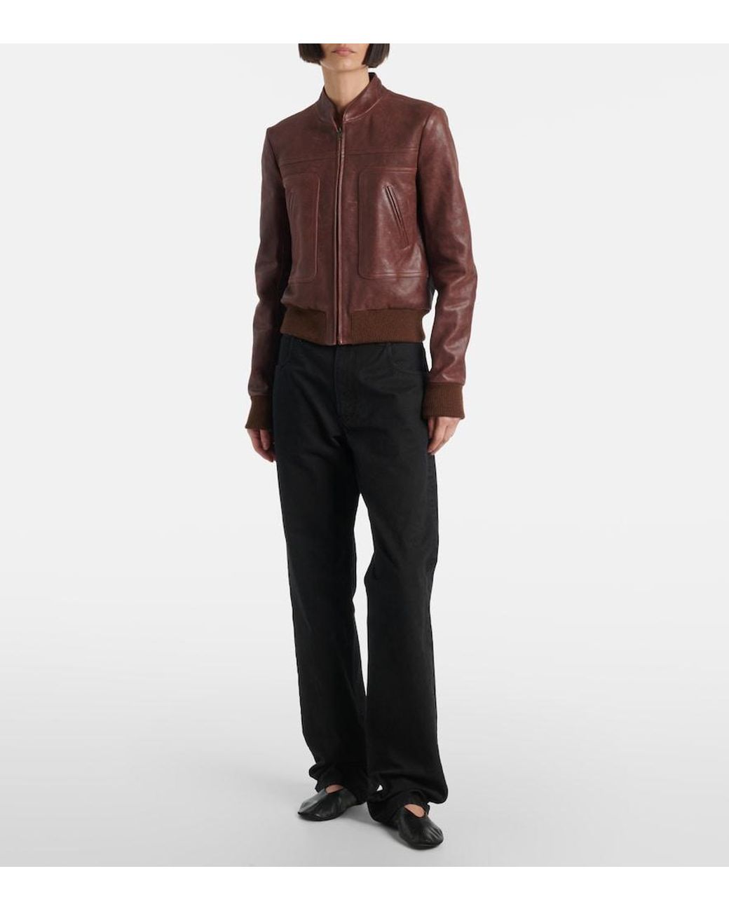 Giacca Bader di The Row in Brown