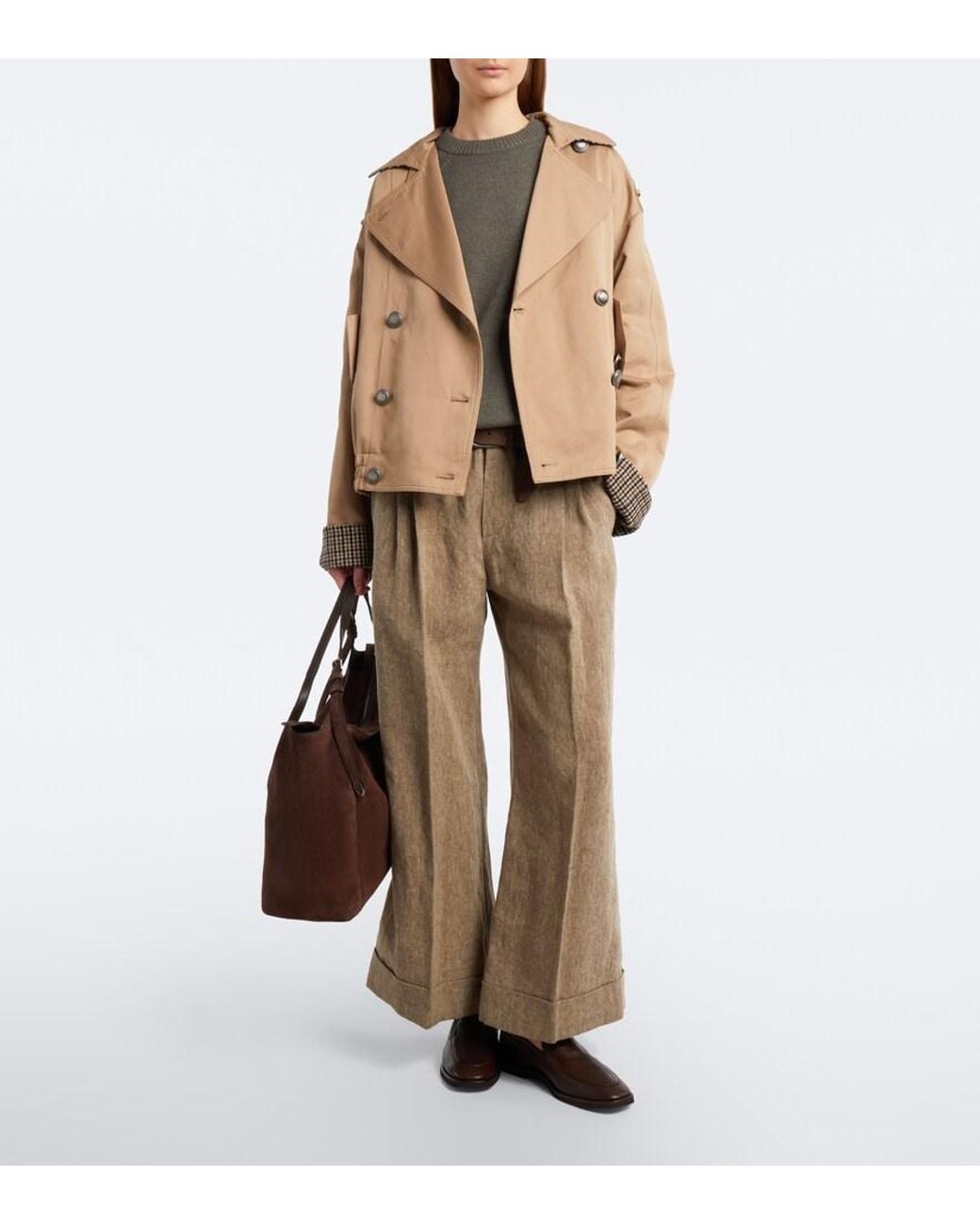 Pullover di Brunello Cucinelli in Green