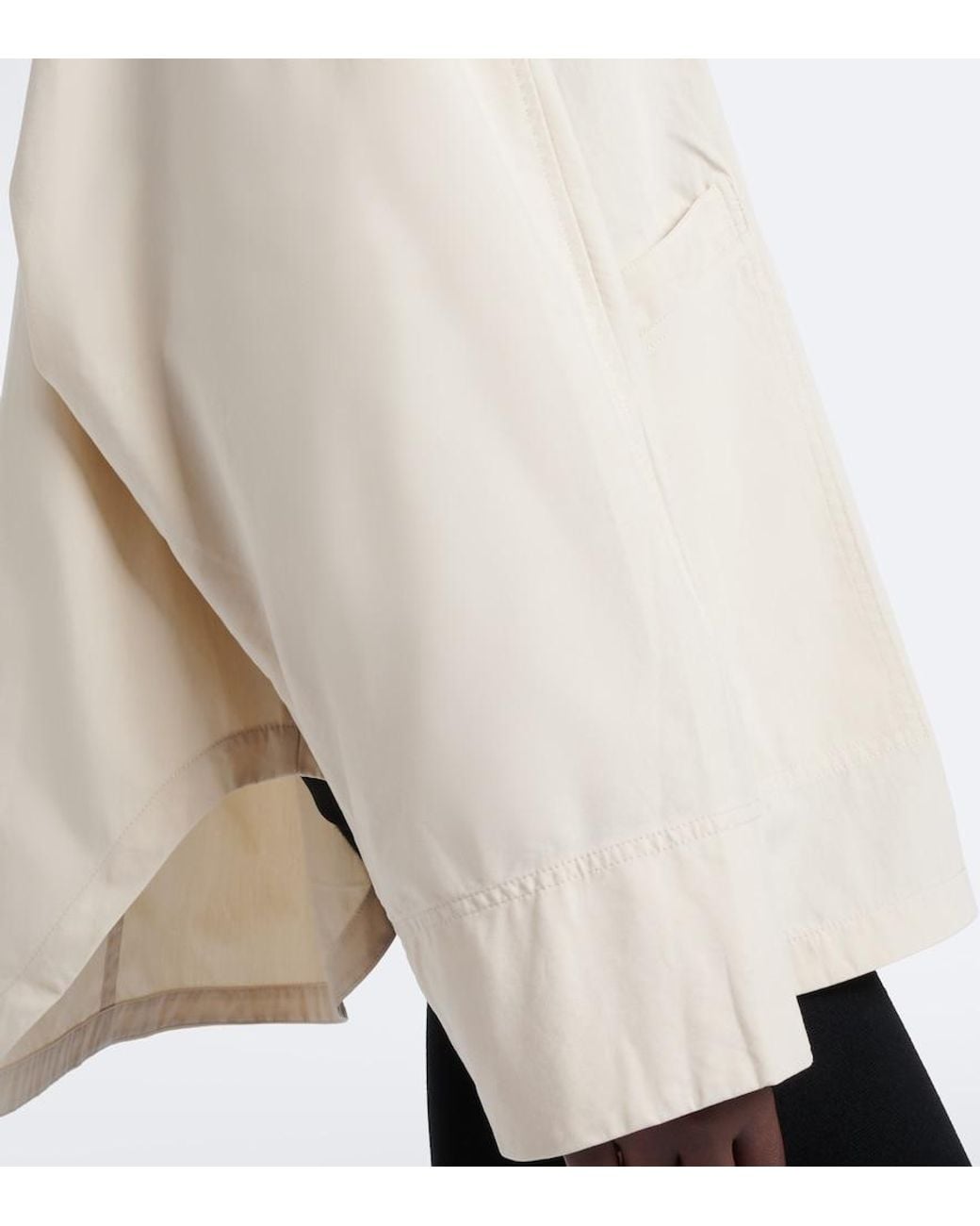 Totême Natural Cotton-Blend Jacket