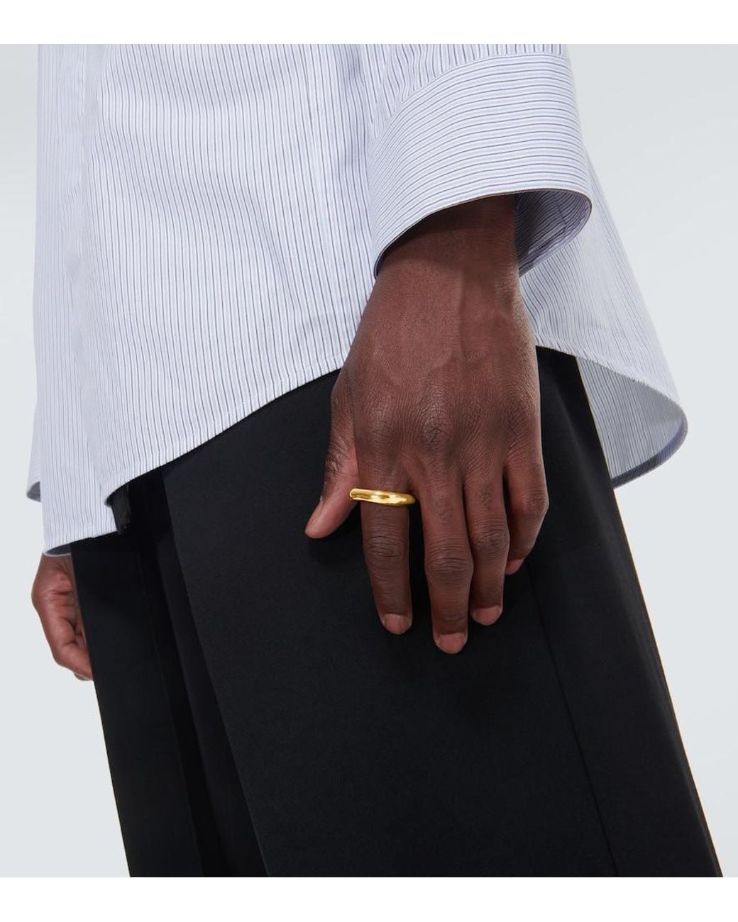 Jil Sander Ring in Metallic für Herren