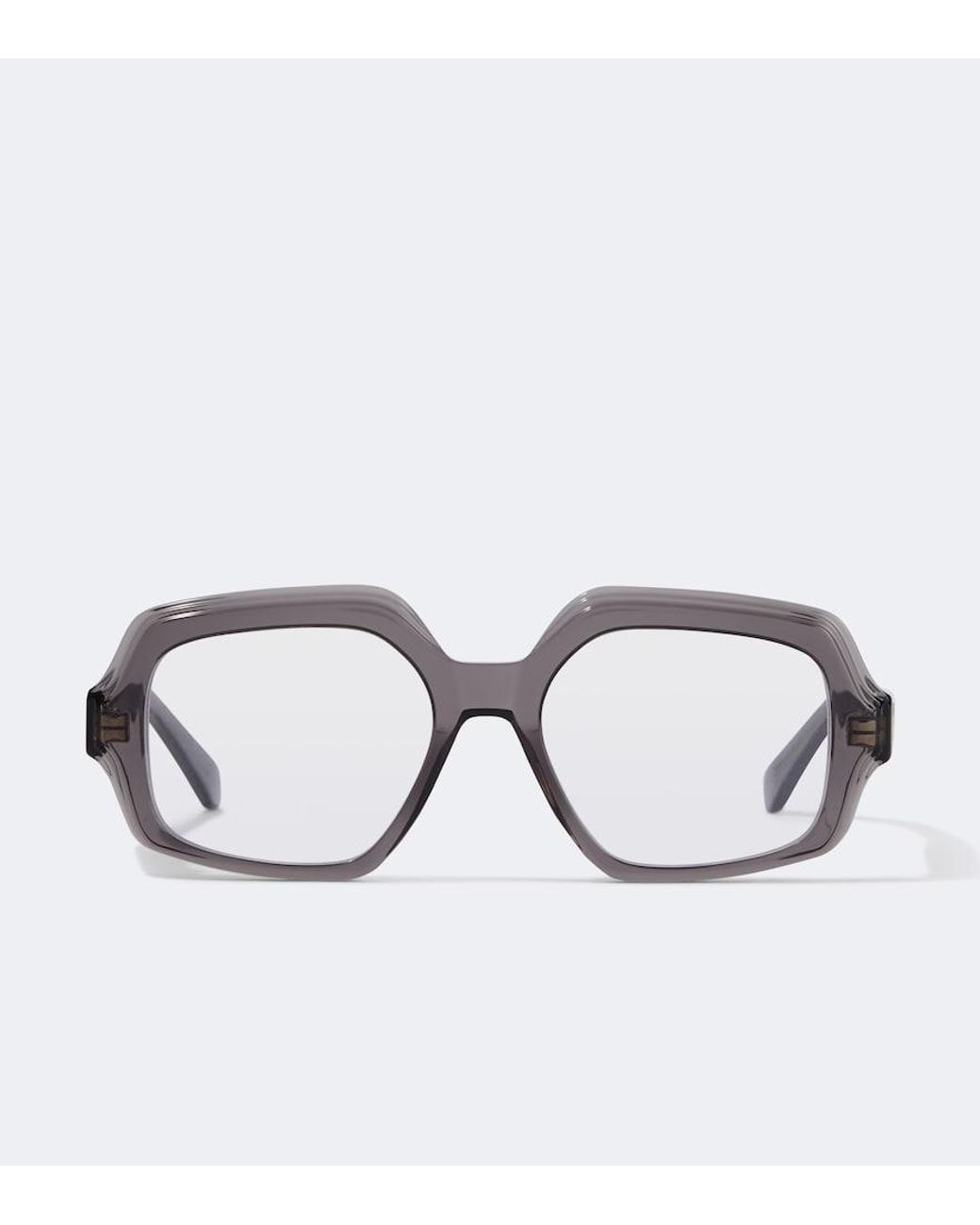 Loewe Metallic Anagram Rectangular Glasses for men