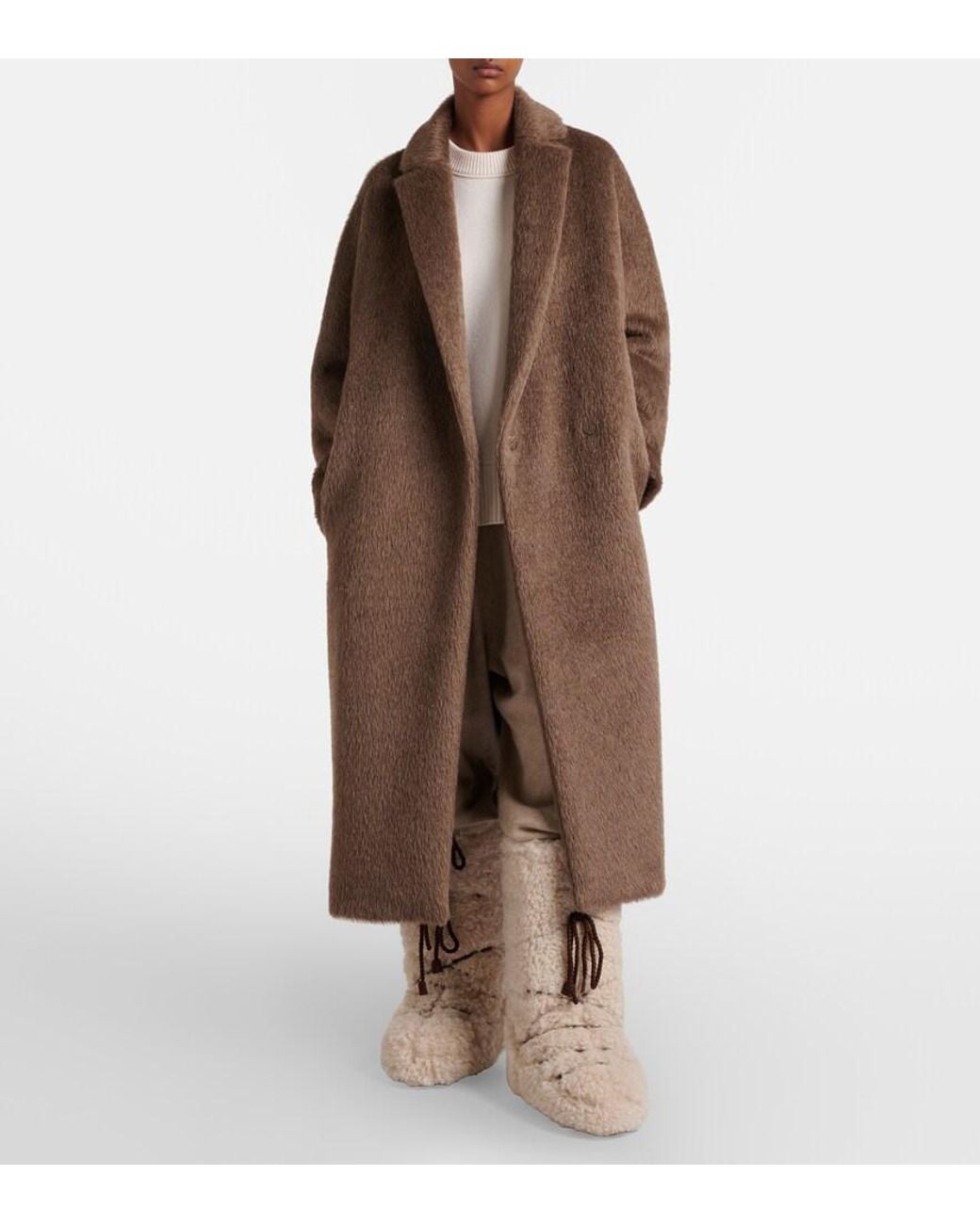 "Icon" Curly Extra Boot di Moon Boot in Natural
