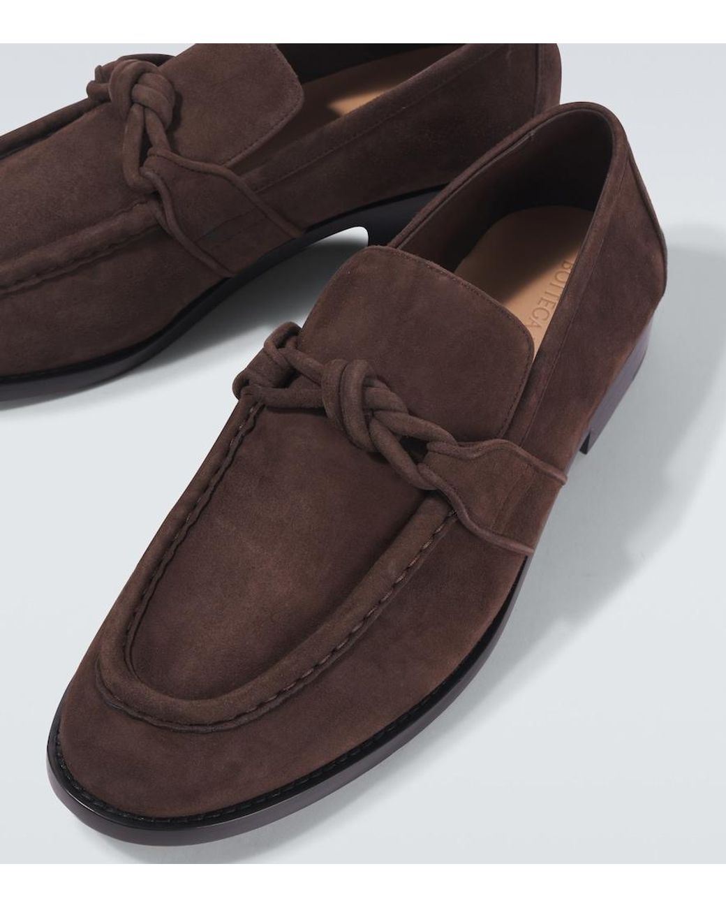 Bottega Veneta Brown Astaire Loafers for men
