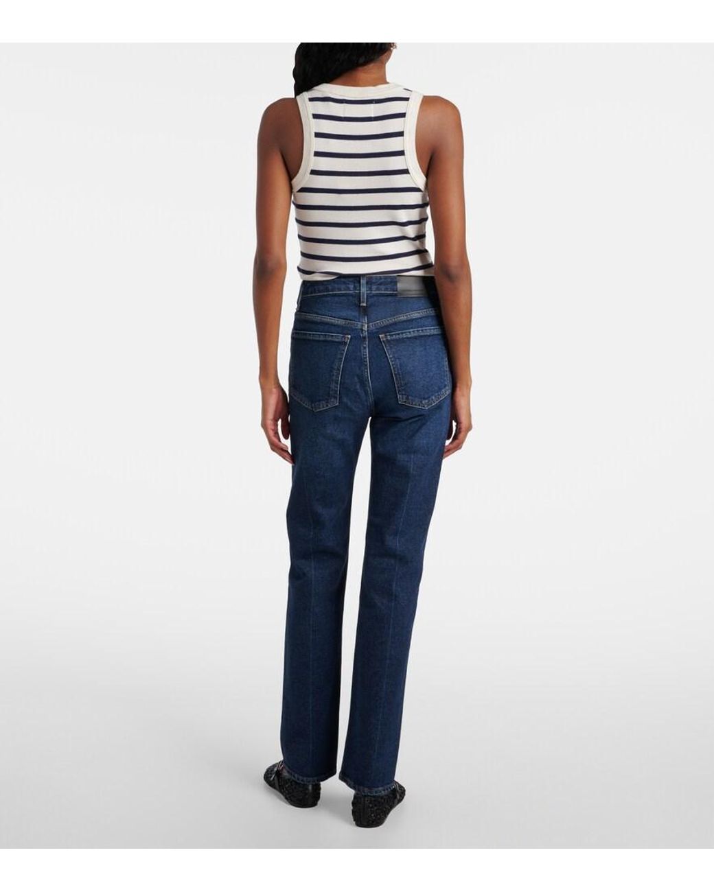 Citizens of Humanity Blue Zurie Straight Jeans