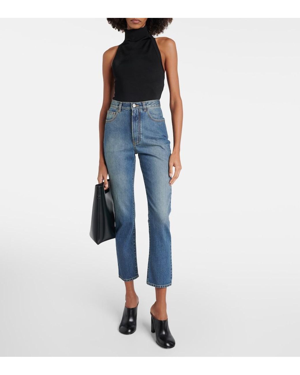 Alaïa Black Jersey Bodysuit