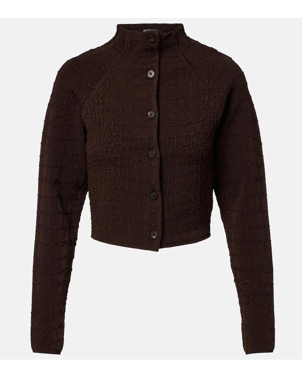 Jacquemus Black Cropped Cardigan