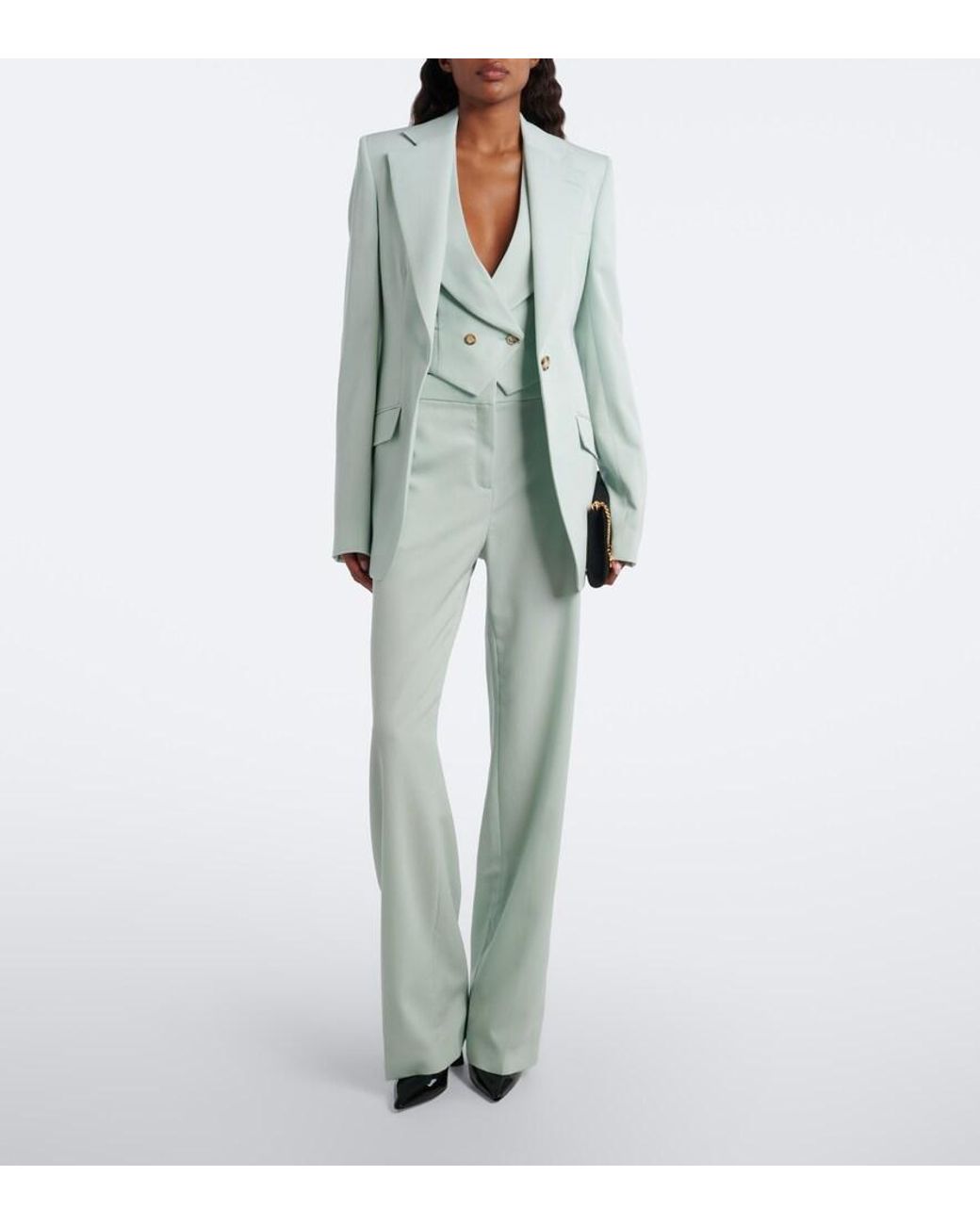 Stella McCartney Green Wool Vest