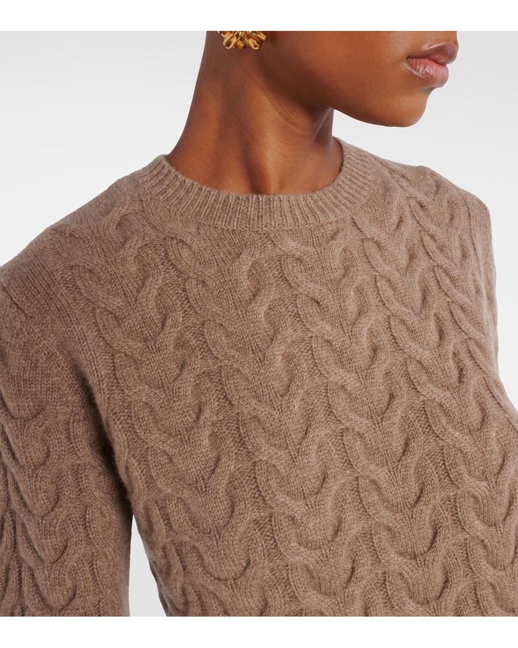 Max Mara Brown Knitwear