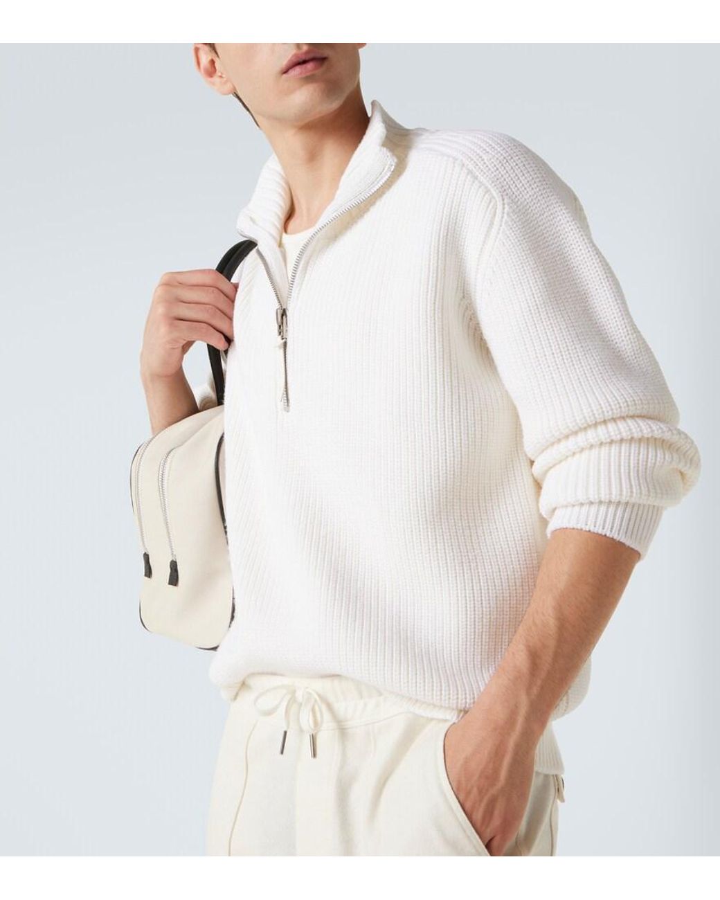 Pullover di Tom Ford in White da Uomo