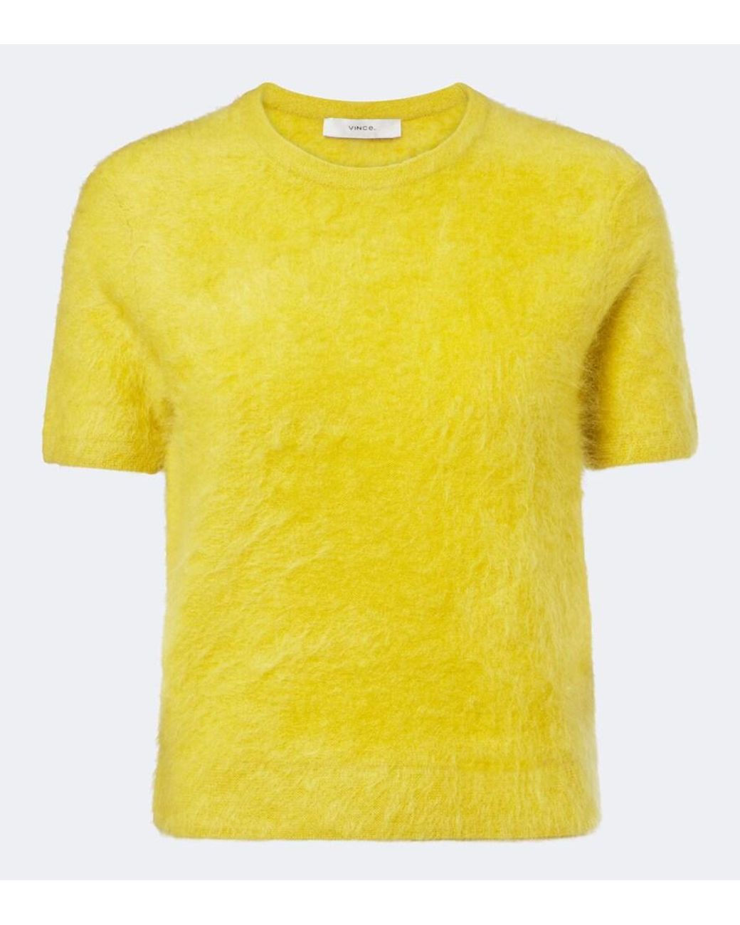Vince Yellow Cashmere Sweater