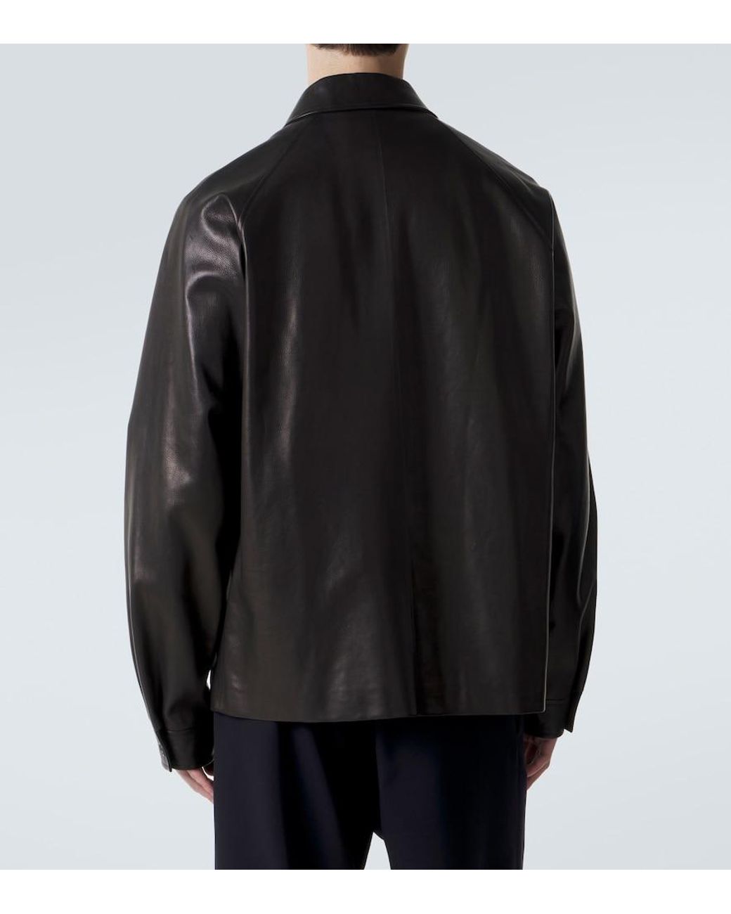 Giacca Mount di The Row in Black da Uomo