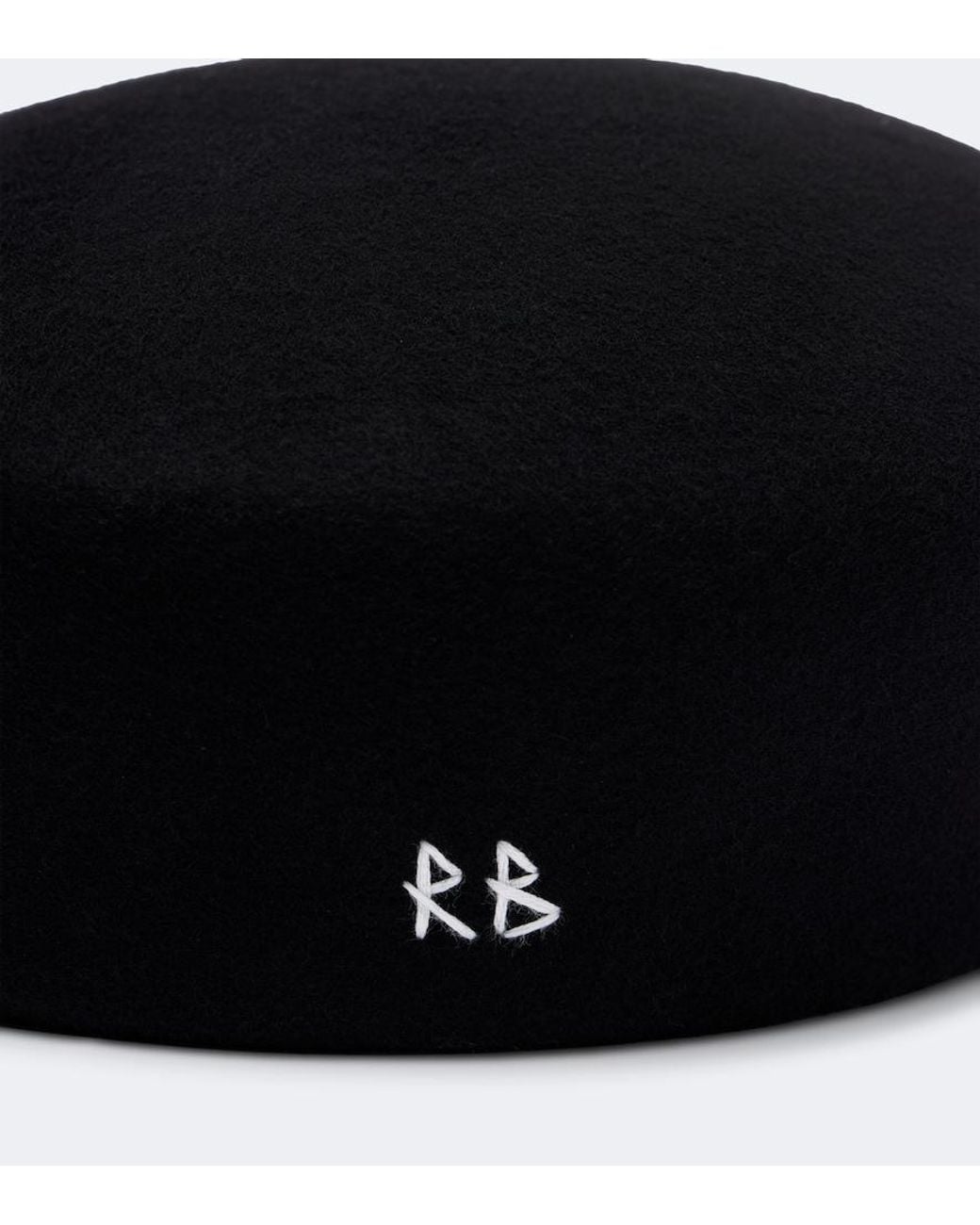 Ruslan Baginskiy Black Logo Wool Hat