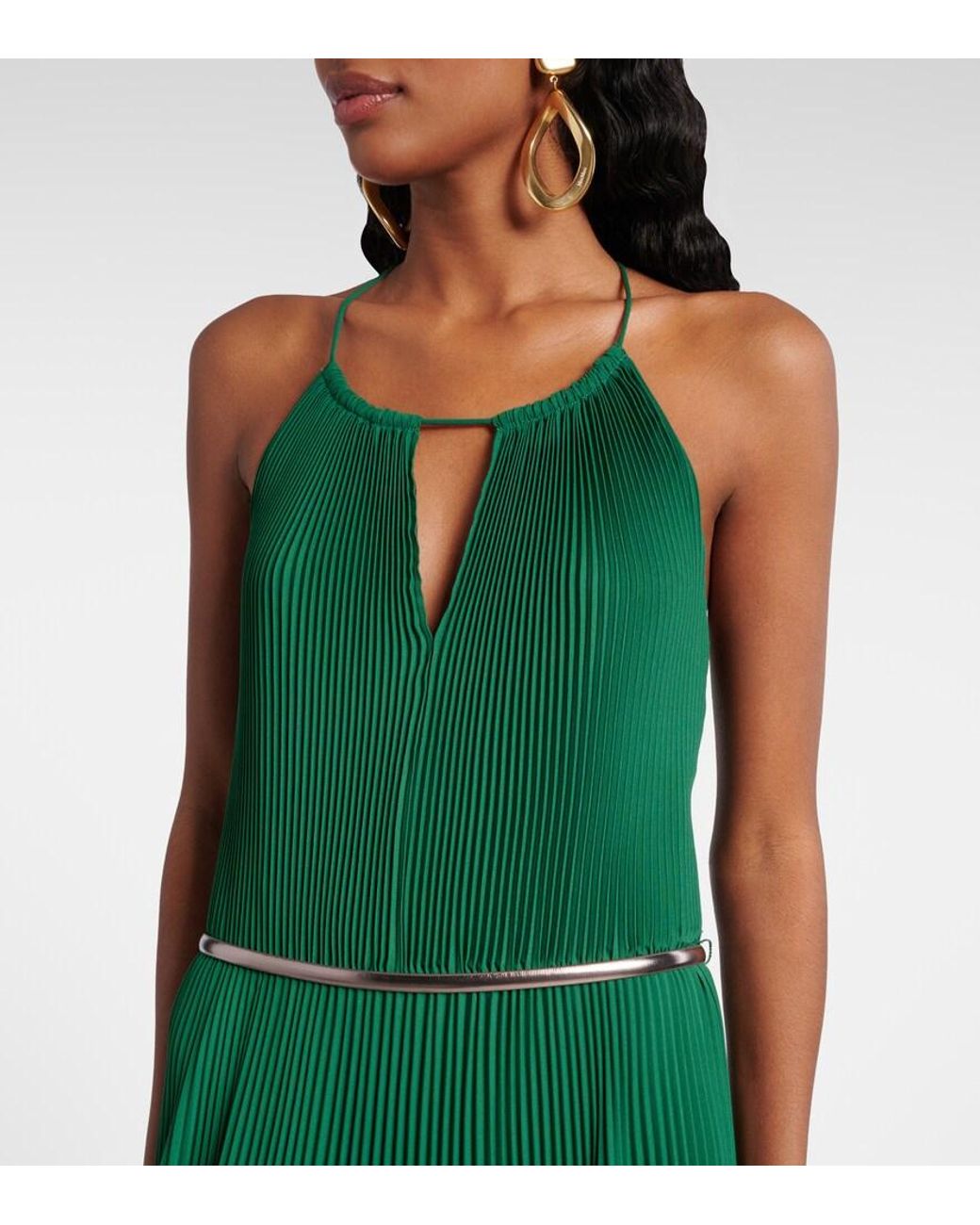 Max Mara Green Abito Gersa
