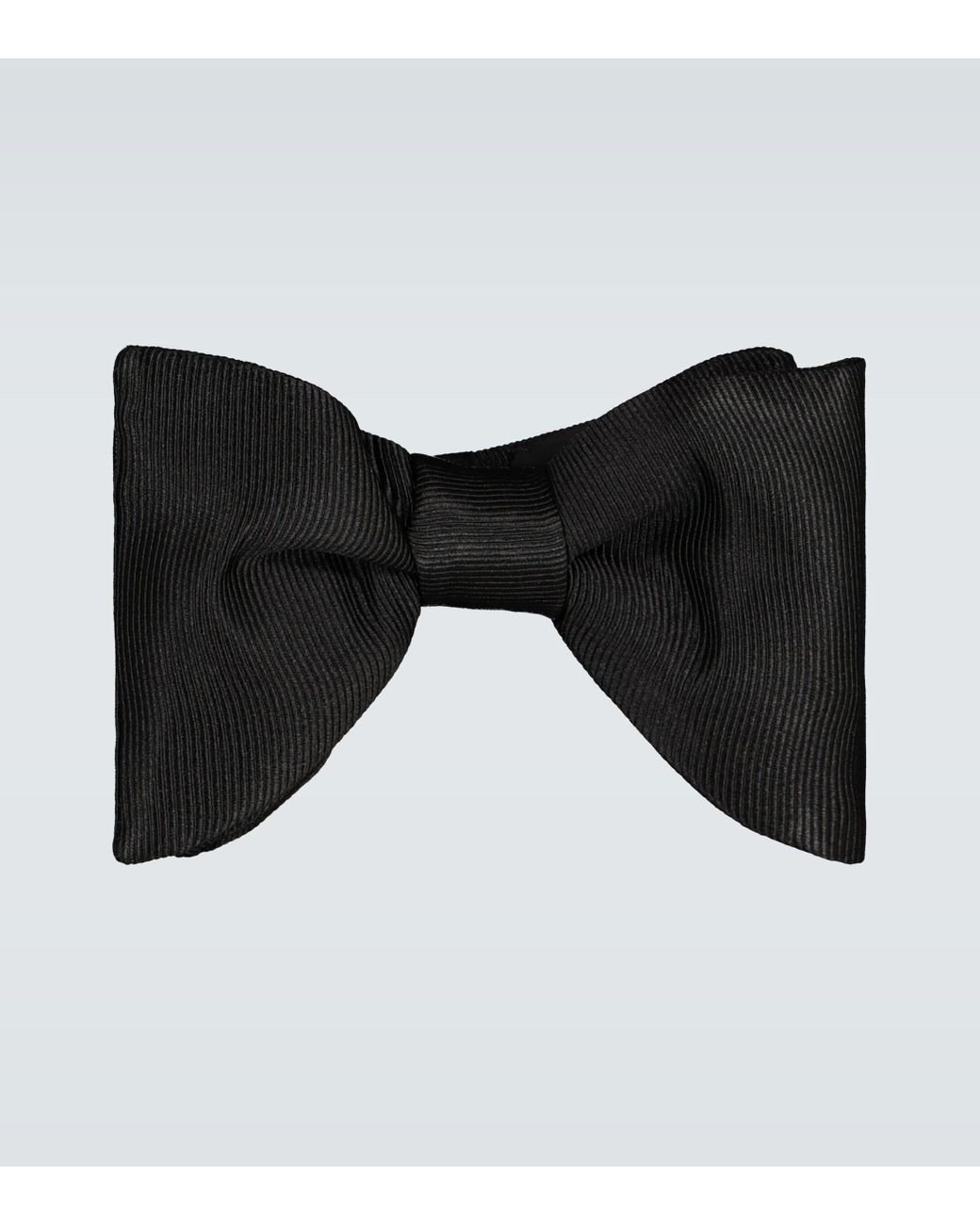 Tom Ford Grosgrain Large Evening Bow Tie in Black for Men | Lyst