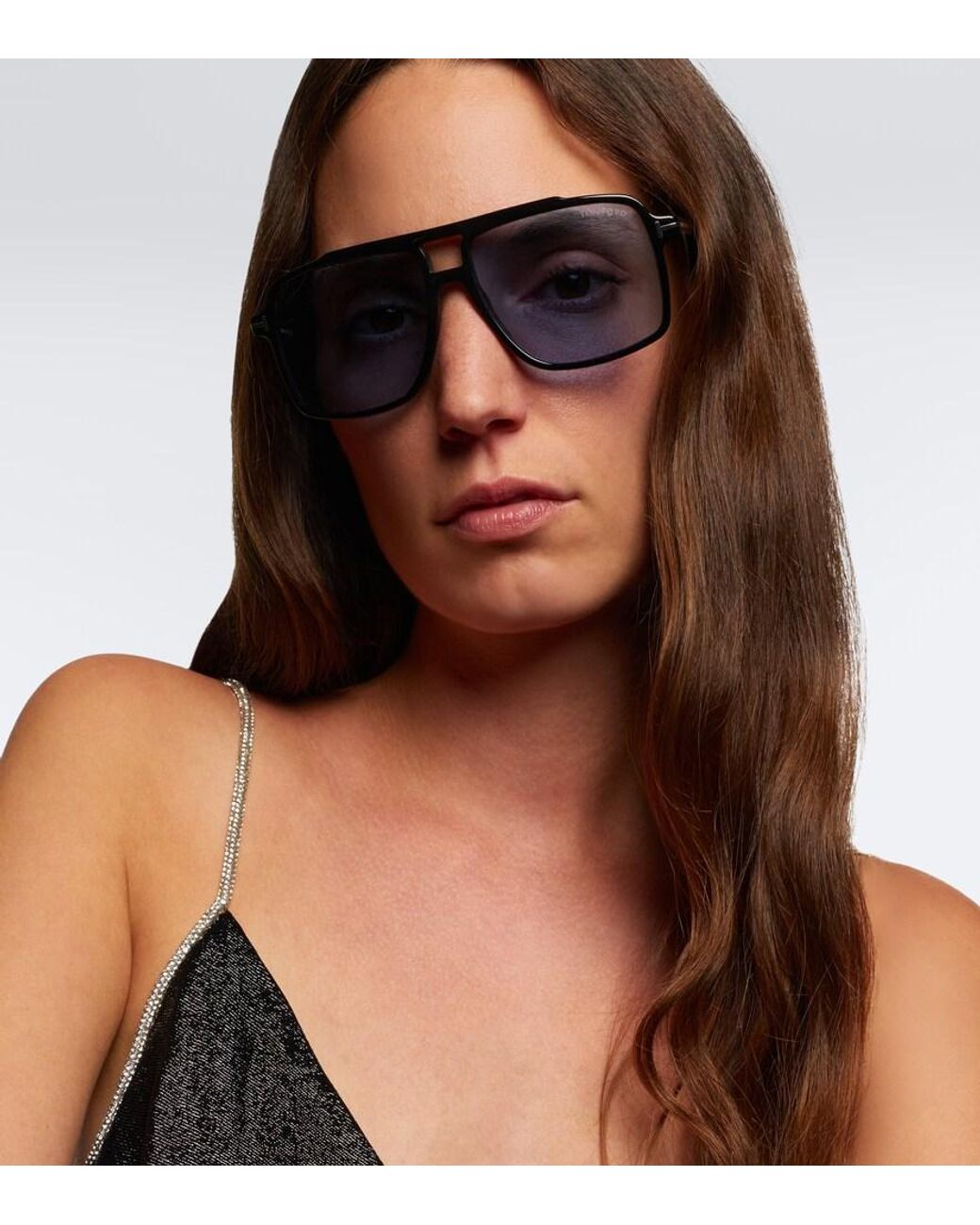 Tom Ford Blue Kemp Navigator Sunglasses