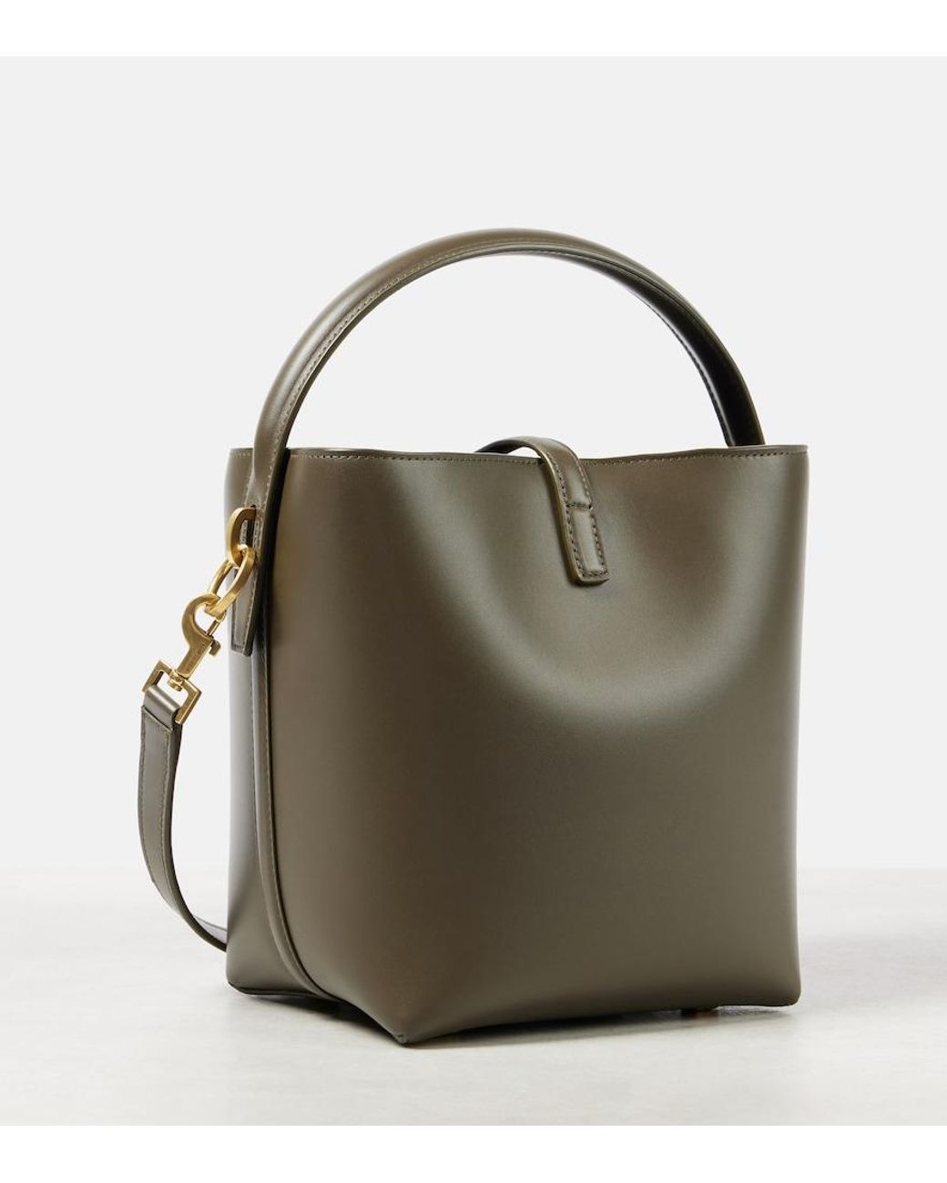 Saint Laurent Green "le 37" Bucket Bag